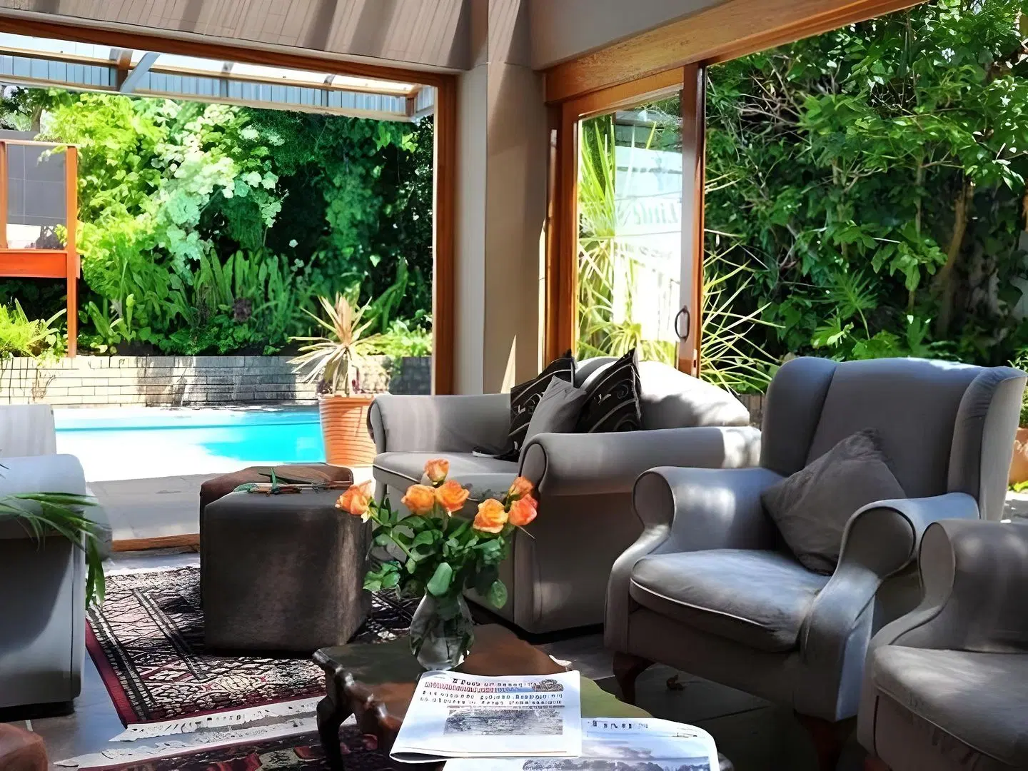 Little Scotia Guest House Terrasse