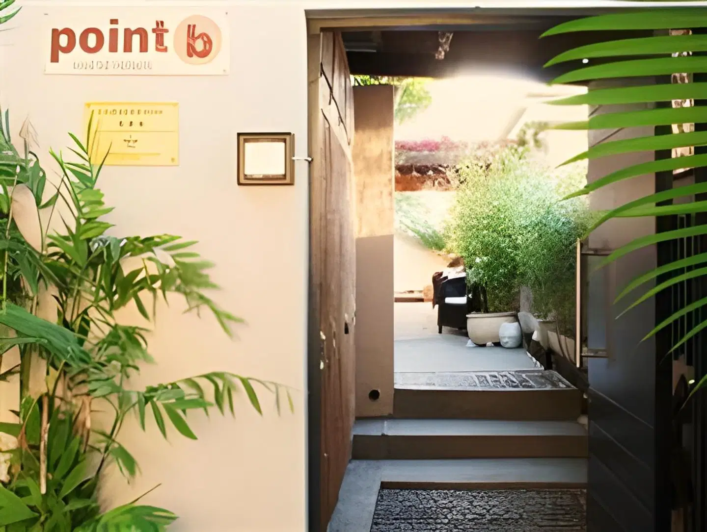 Point B Guest House Terrasse