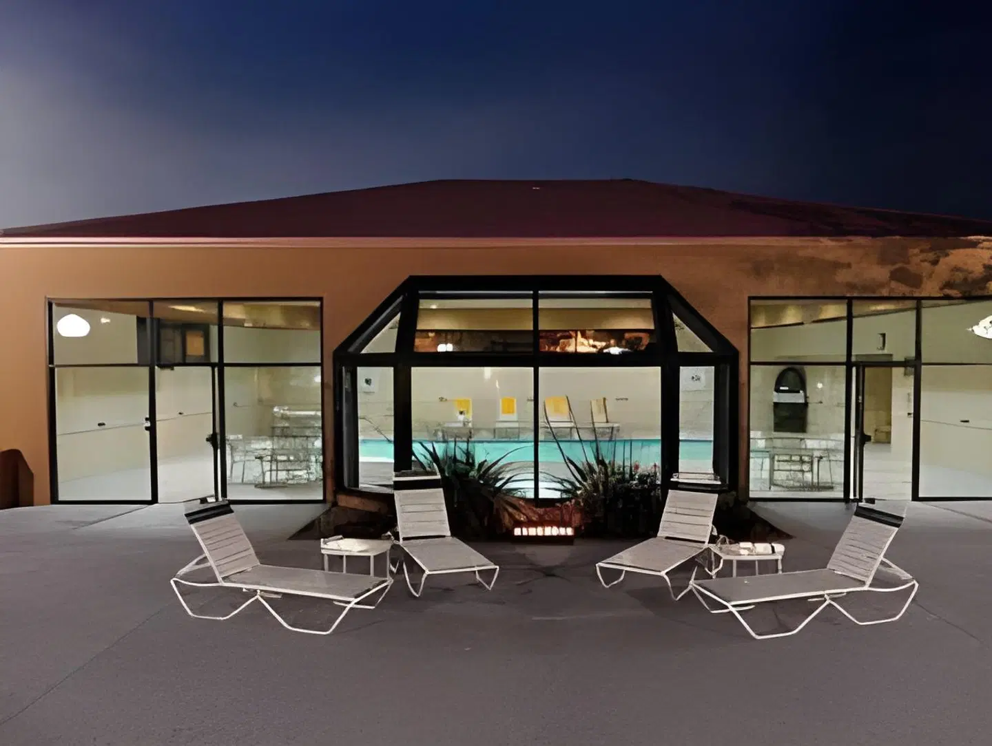 Courtyard by Marriott Albuquerque Airport Terrasse