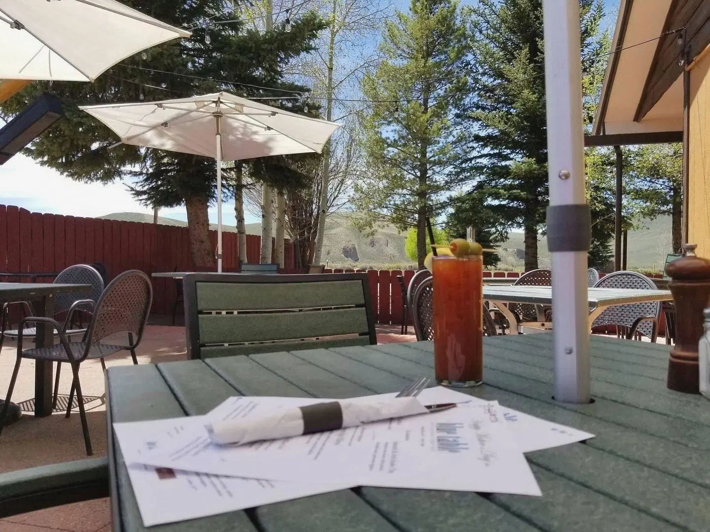 The Inn at Tomichi Village Terrasse