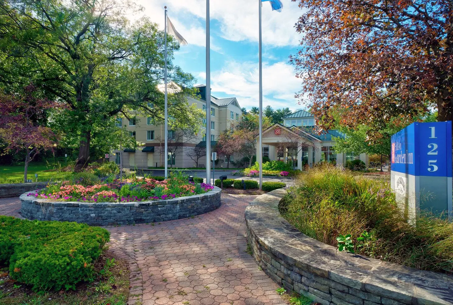 Hilton Garden Inn Saratoga Springs Garten