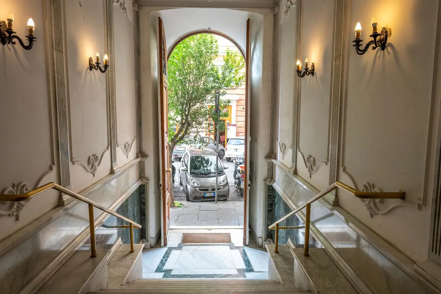 Eccelso Hotel Badezimmer