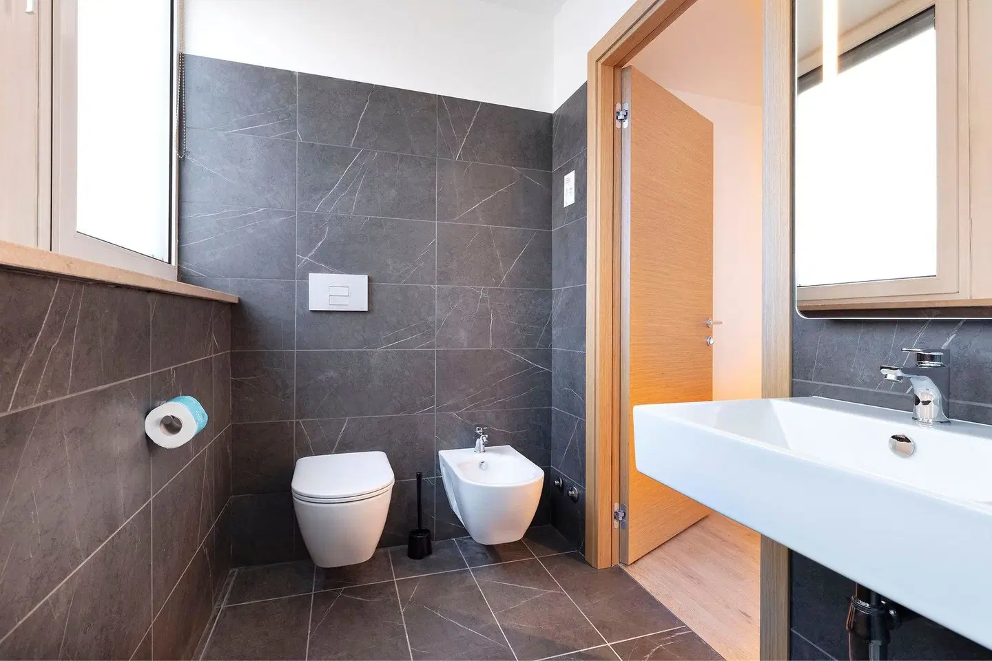 B&B Hotel Bolzano Badezimmer