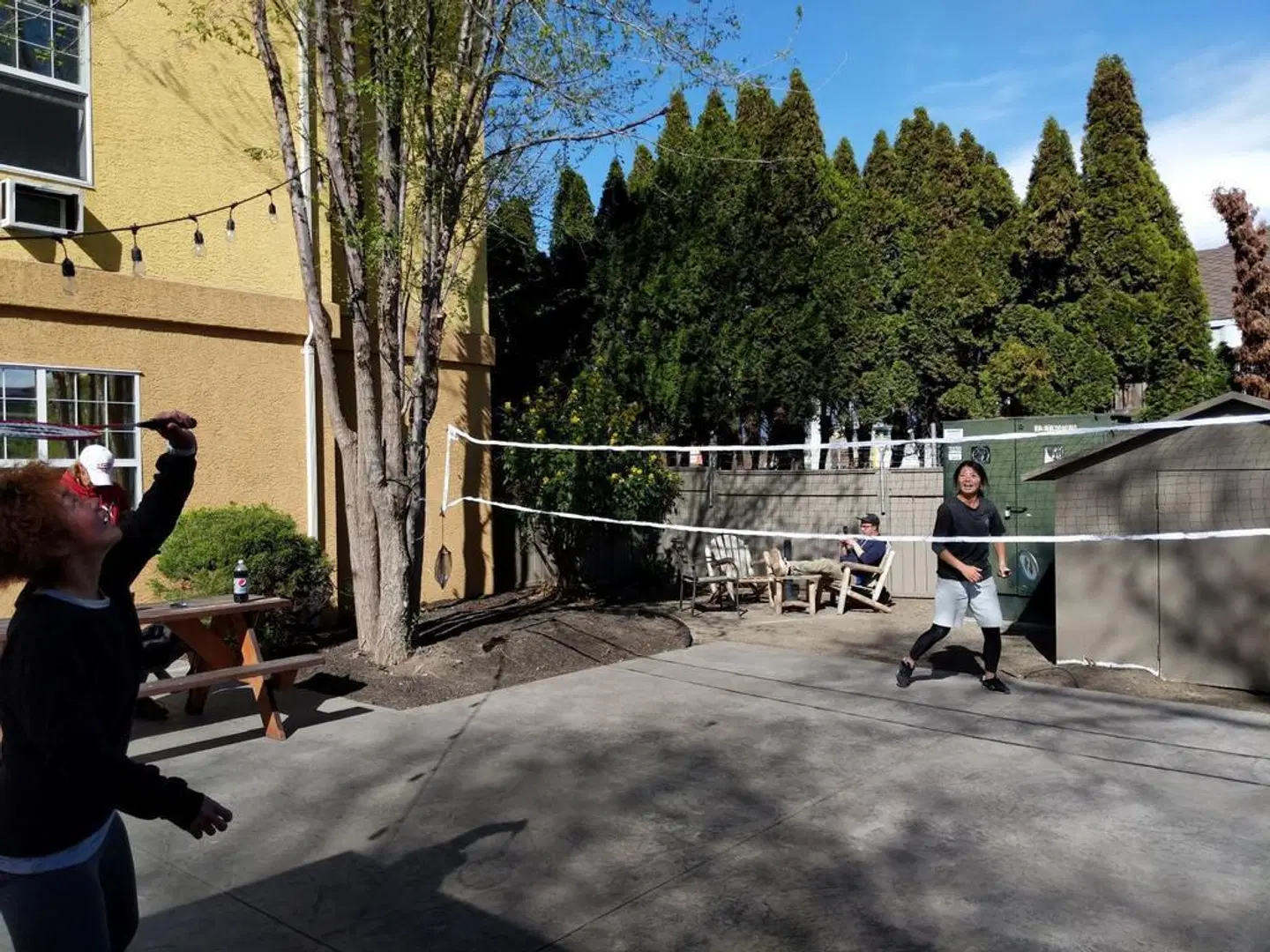 SameSun Backpackers Lodge Kelowna Terrasse