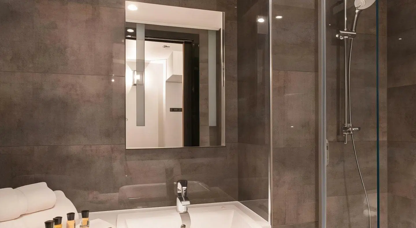 Camden Enterprise Hotel Badezimmer
