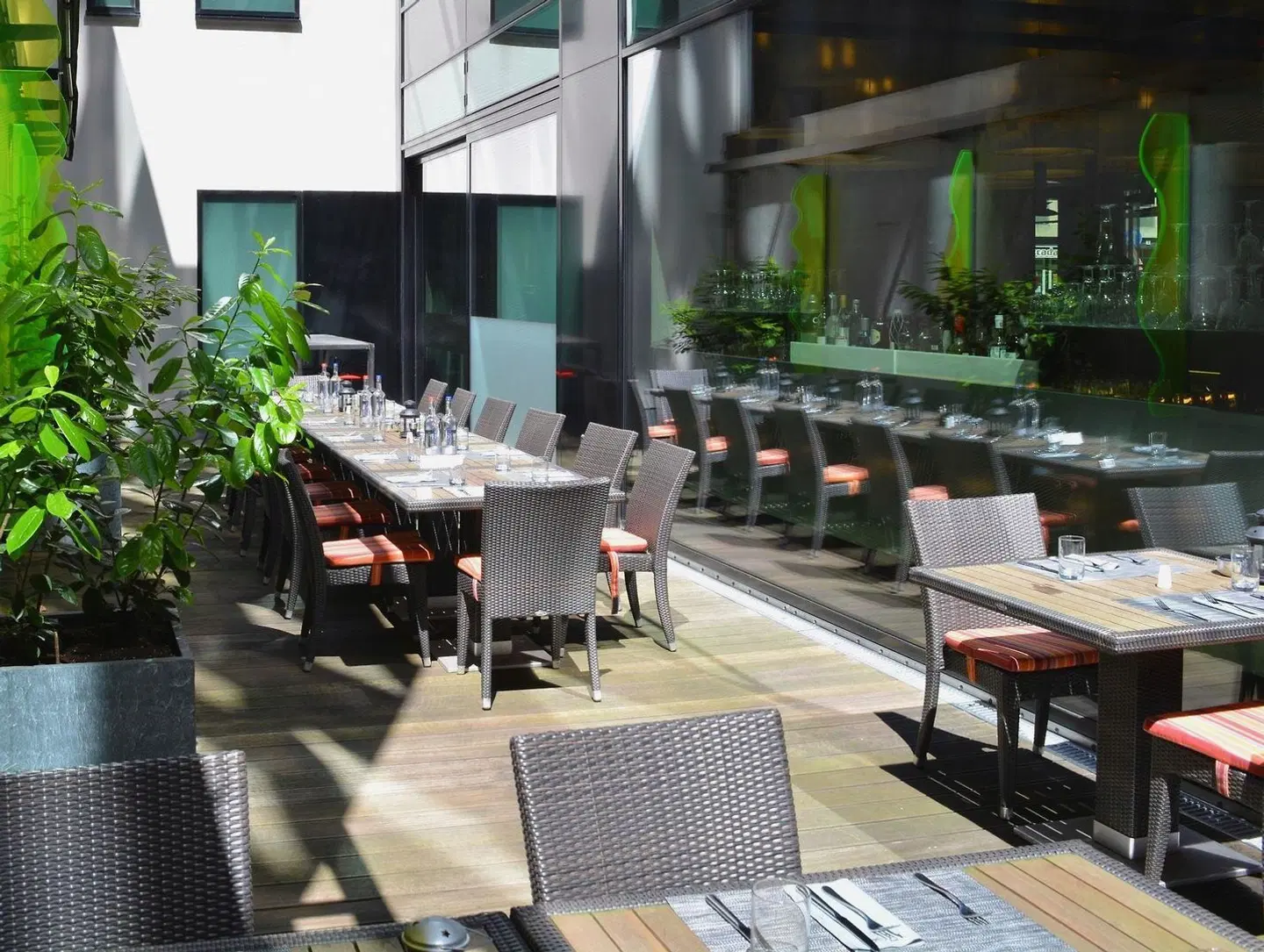 Barceló Hamburg Terrasse