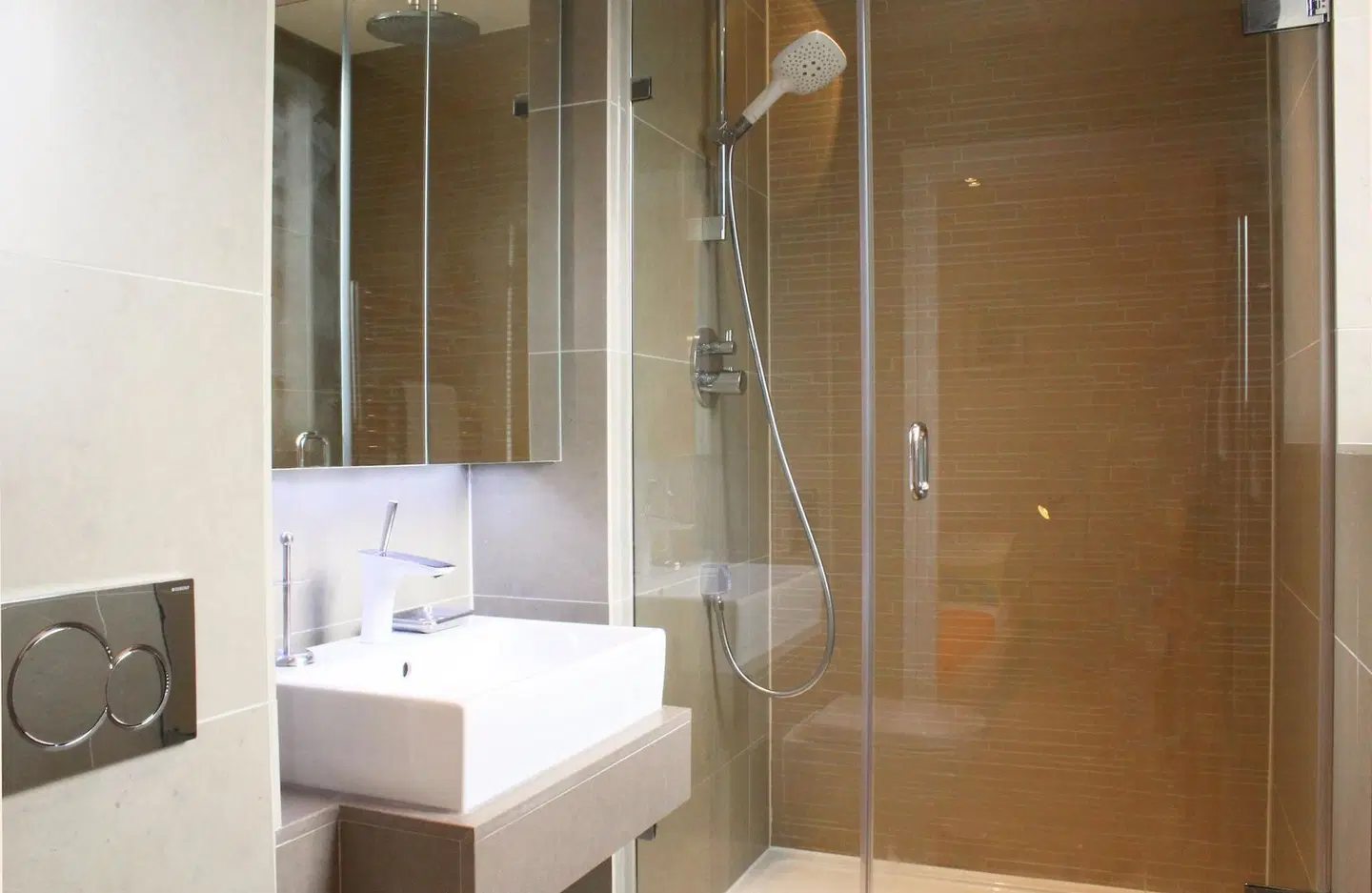 Old Street City Apartments Badezimmer