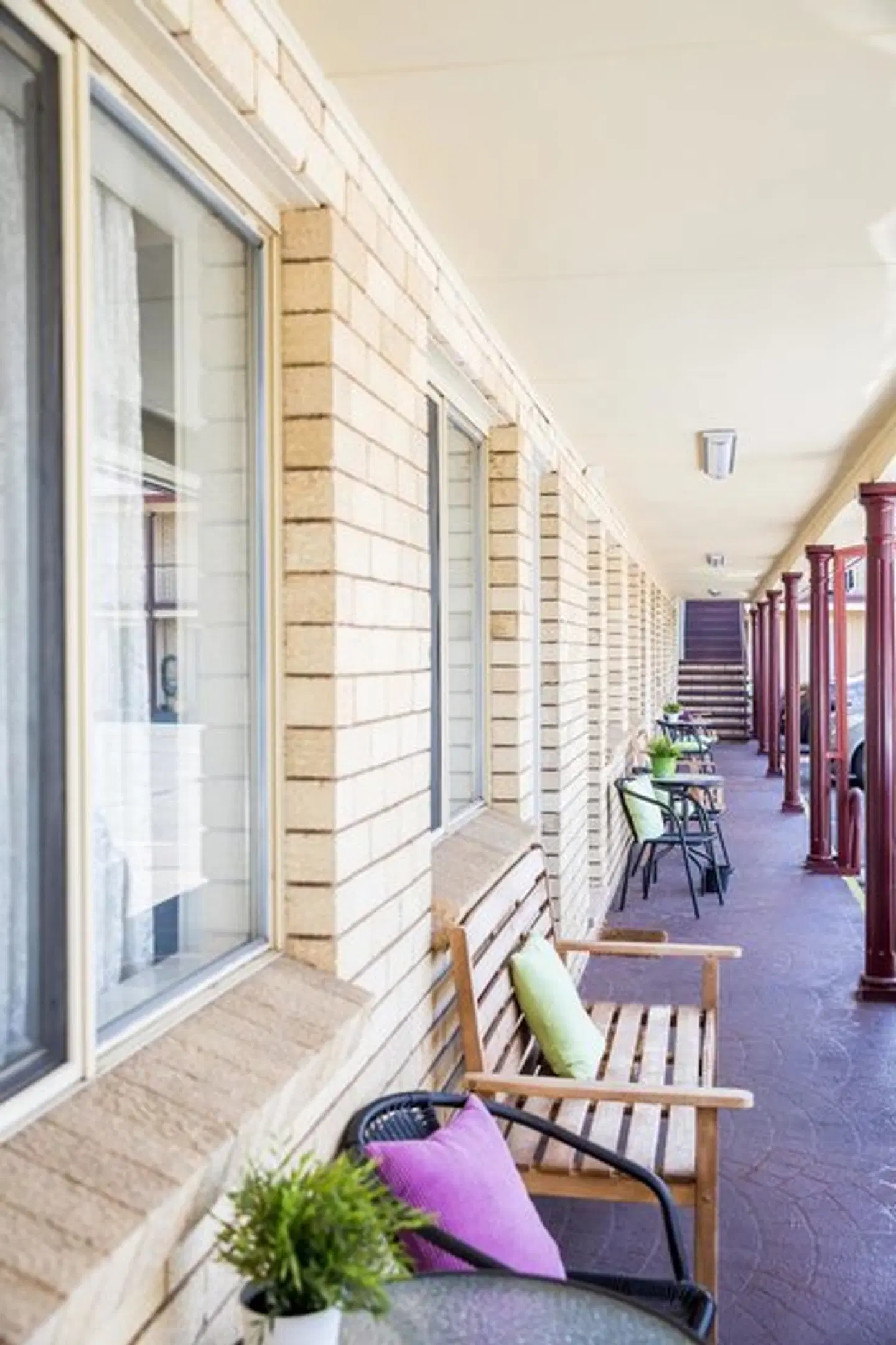 Lilac City Motor Inn & Steakhouse Terrasse