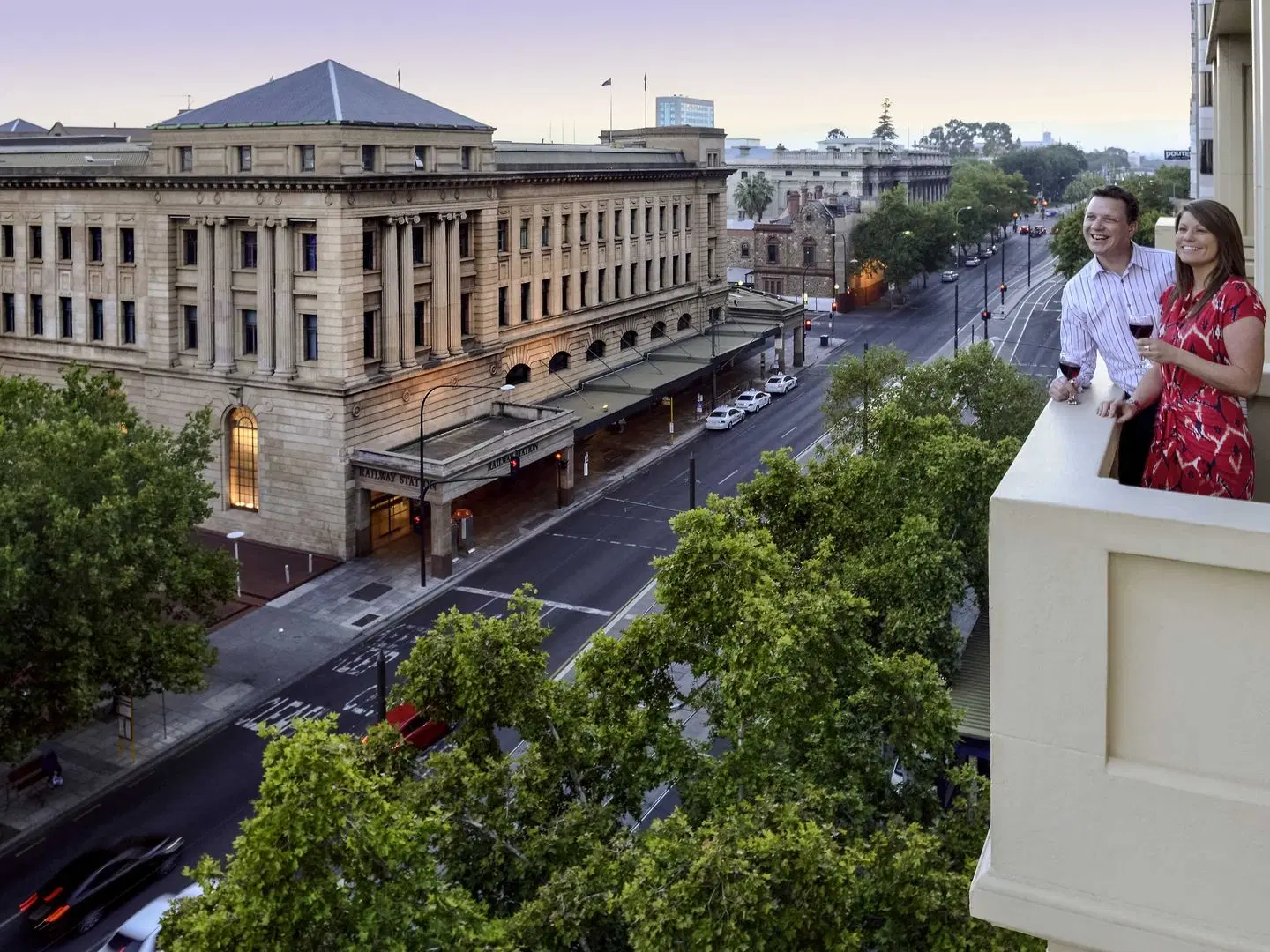 Grosvenor Hotel Adelaide Garten