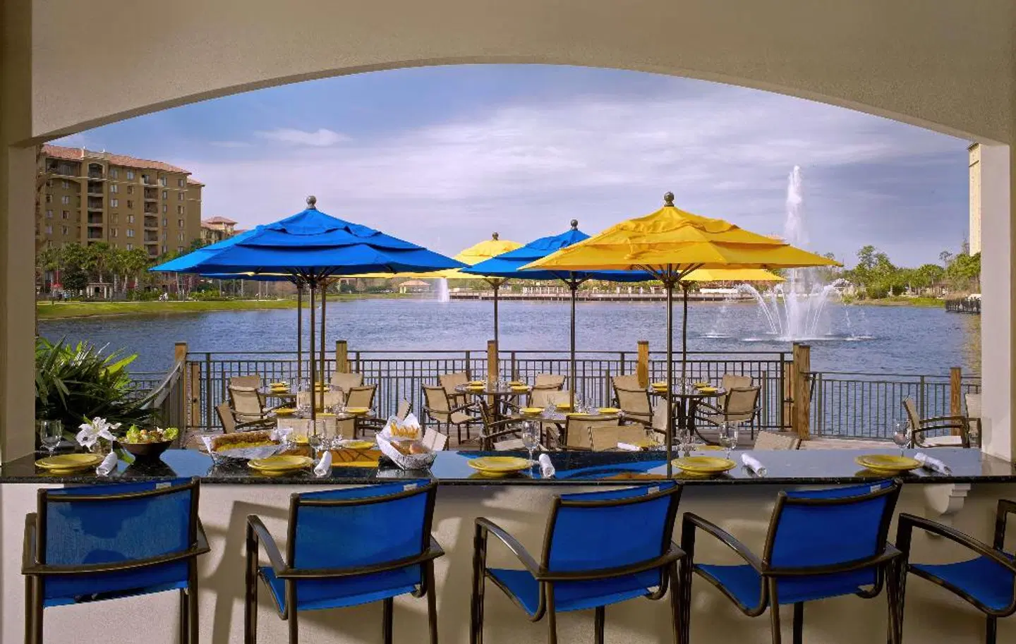 Wyndham Grand Orlando Resort Bonnet Creek Terrasse