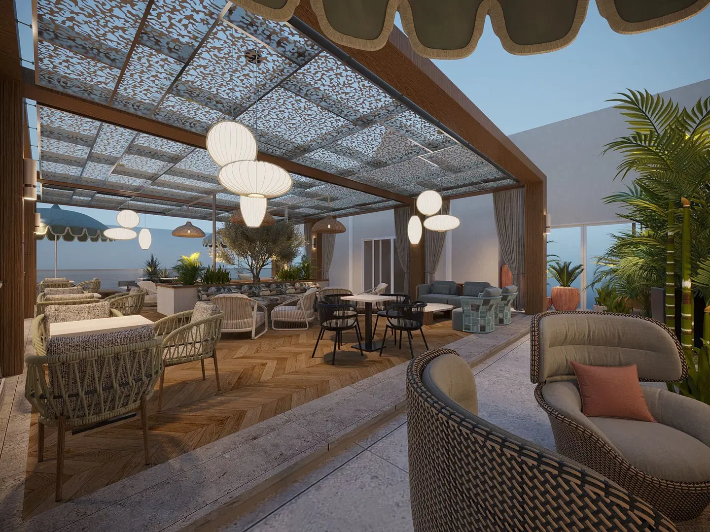 Adalya Bliss +16 Adult Only Terrasse