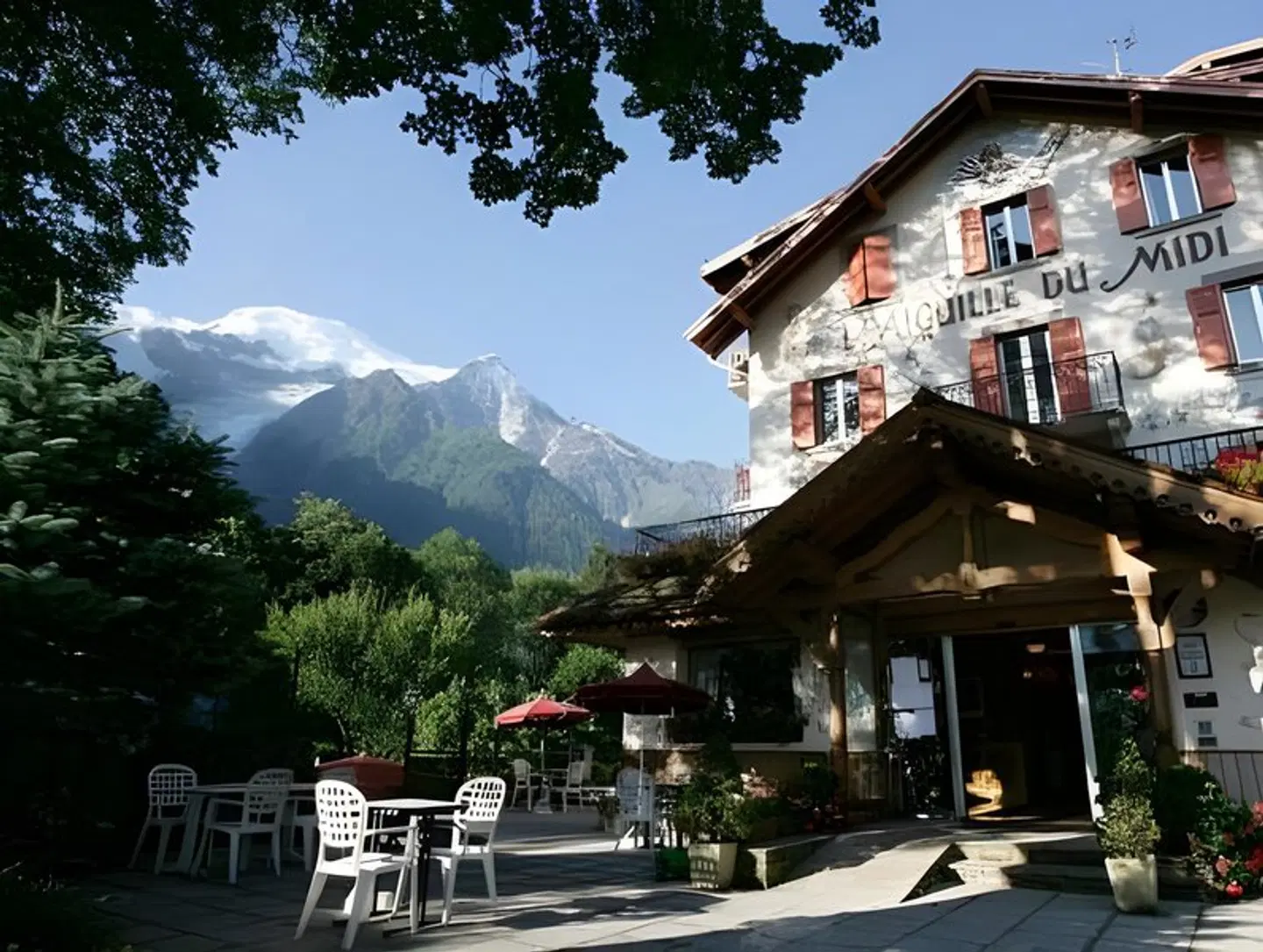Hôtel-Restaurant Aiguille du Midi TERRACE