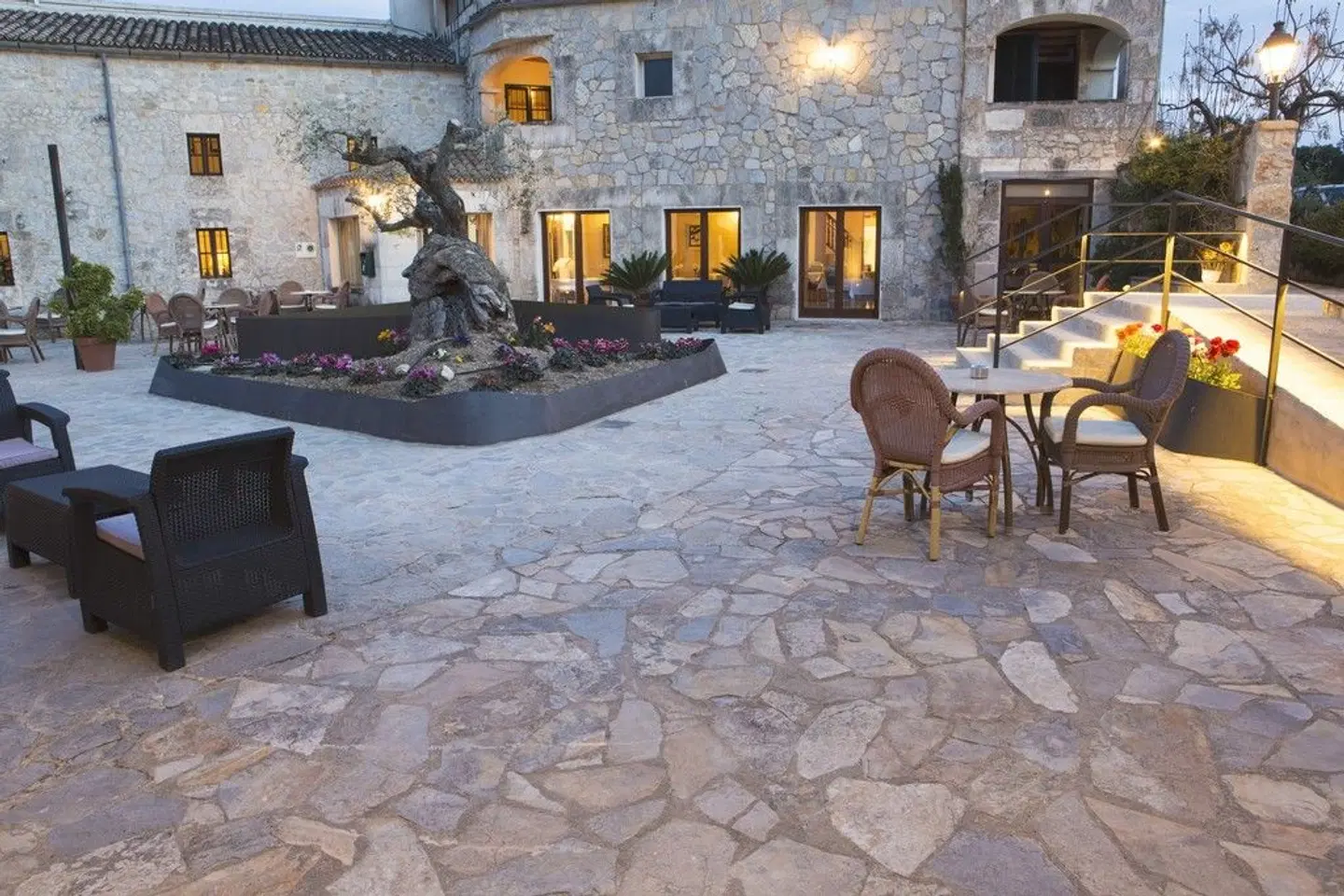 Rural Monnaber Nou & Spa Terrasse