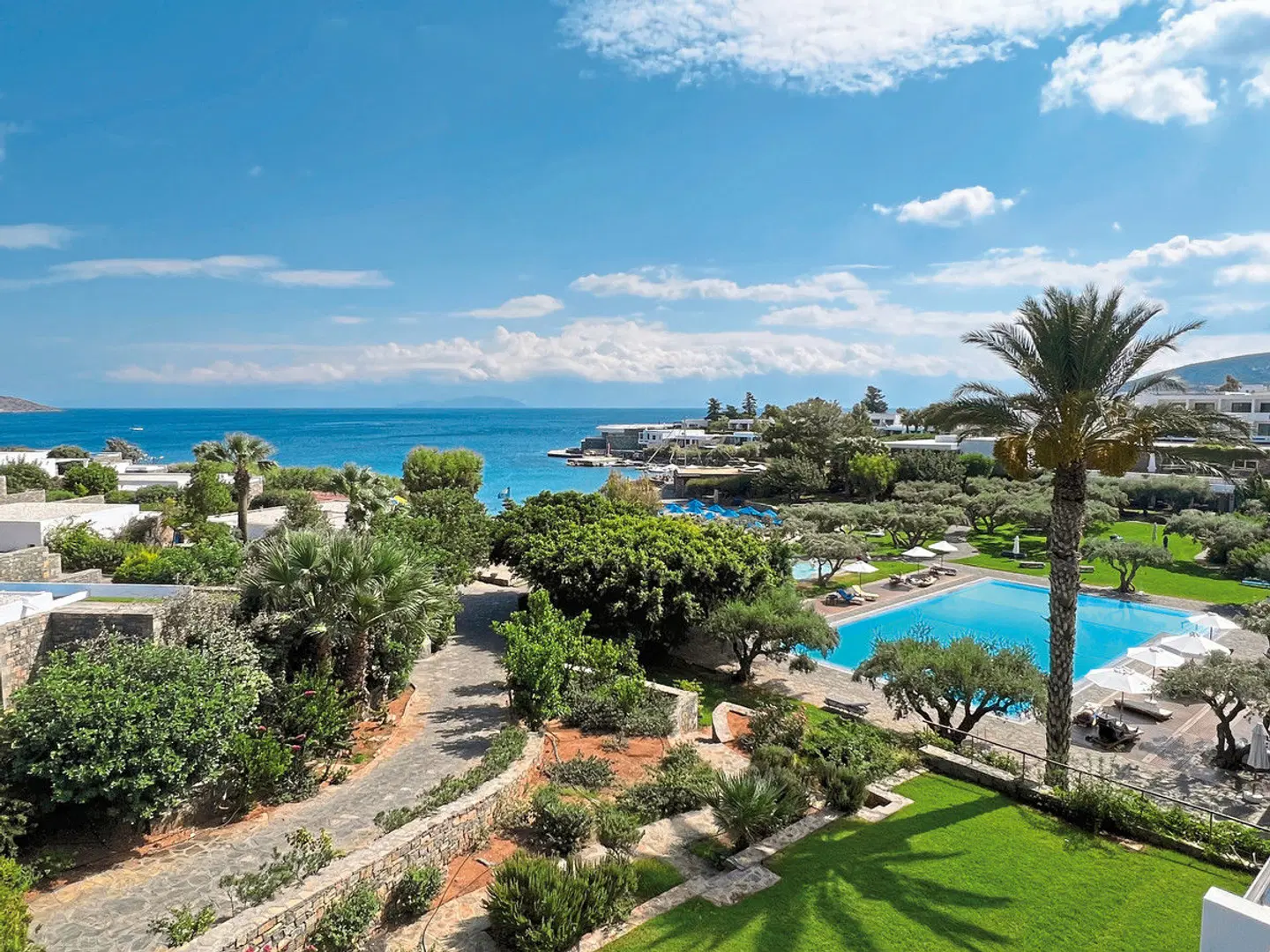 Elounda Bay Palace Garten