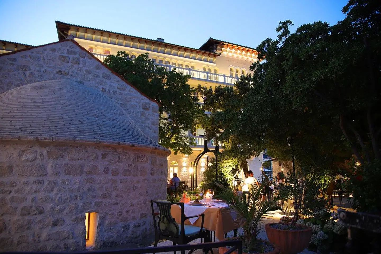 Arbiana Hotel Terrasse