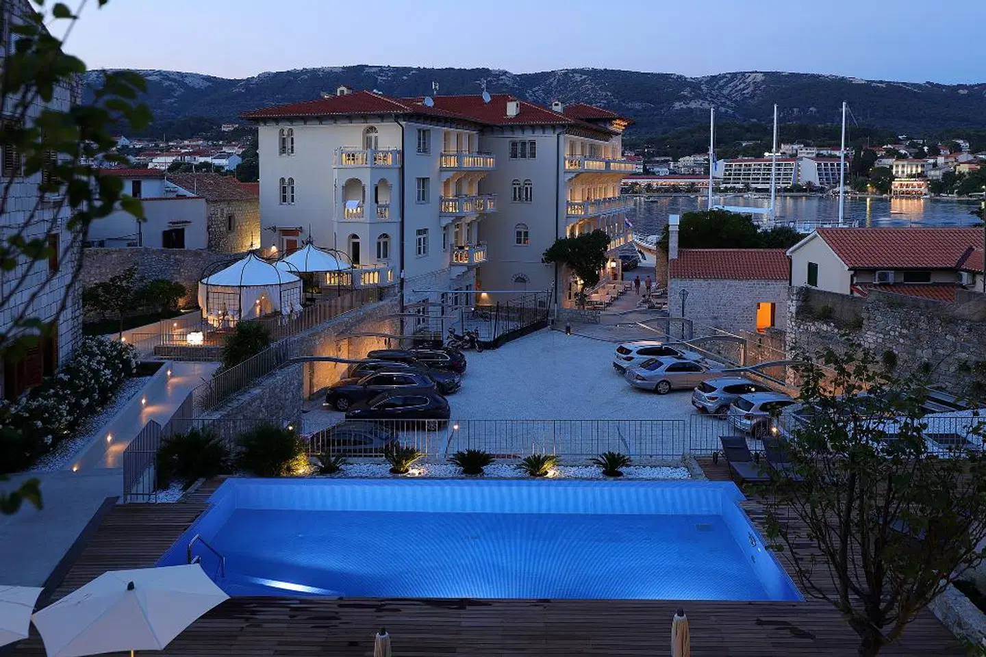 Arbiana Hotel Terrasse