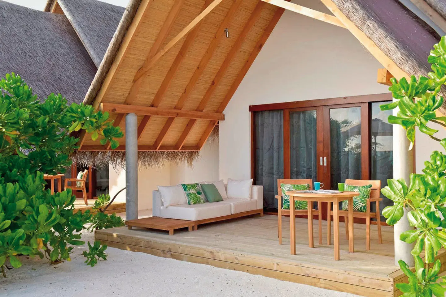 Fushifaru Maldives Terrasse