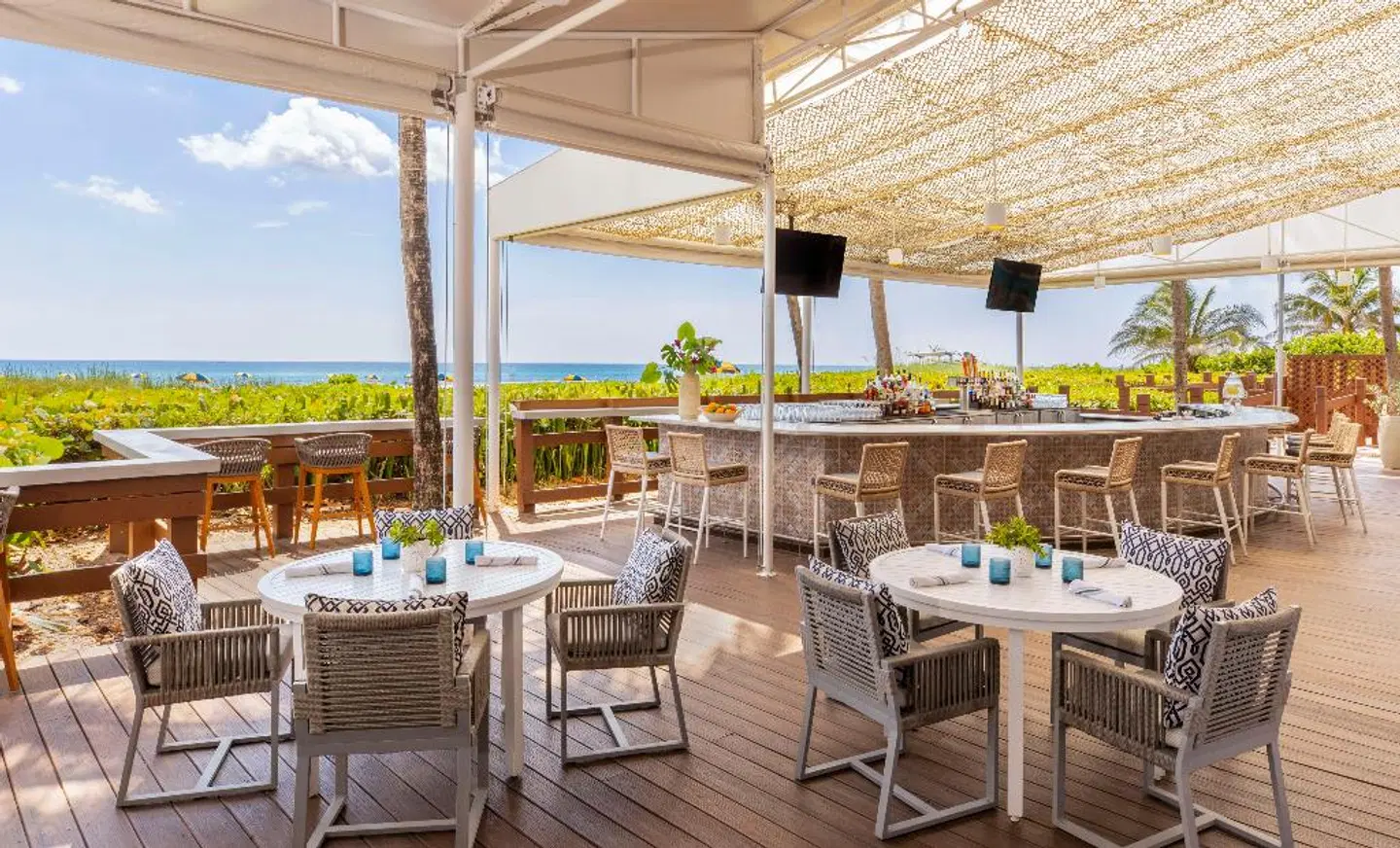 Hilton Singer Island Oceanfront Resort Terrasse