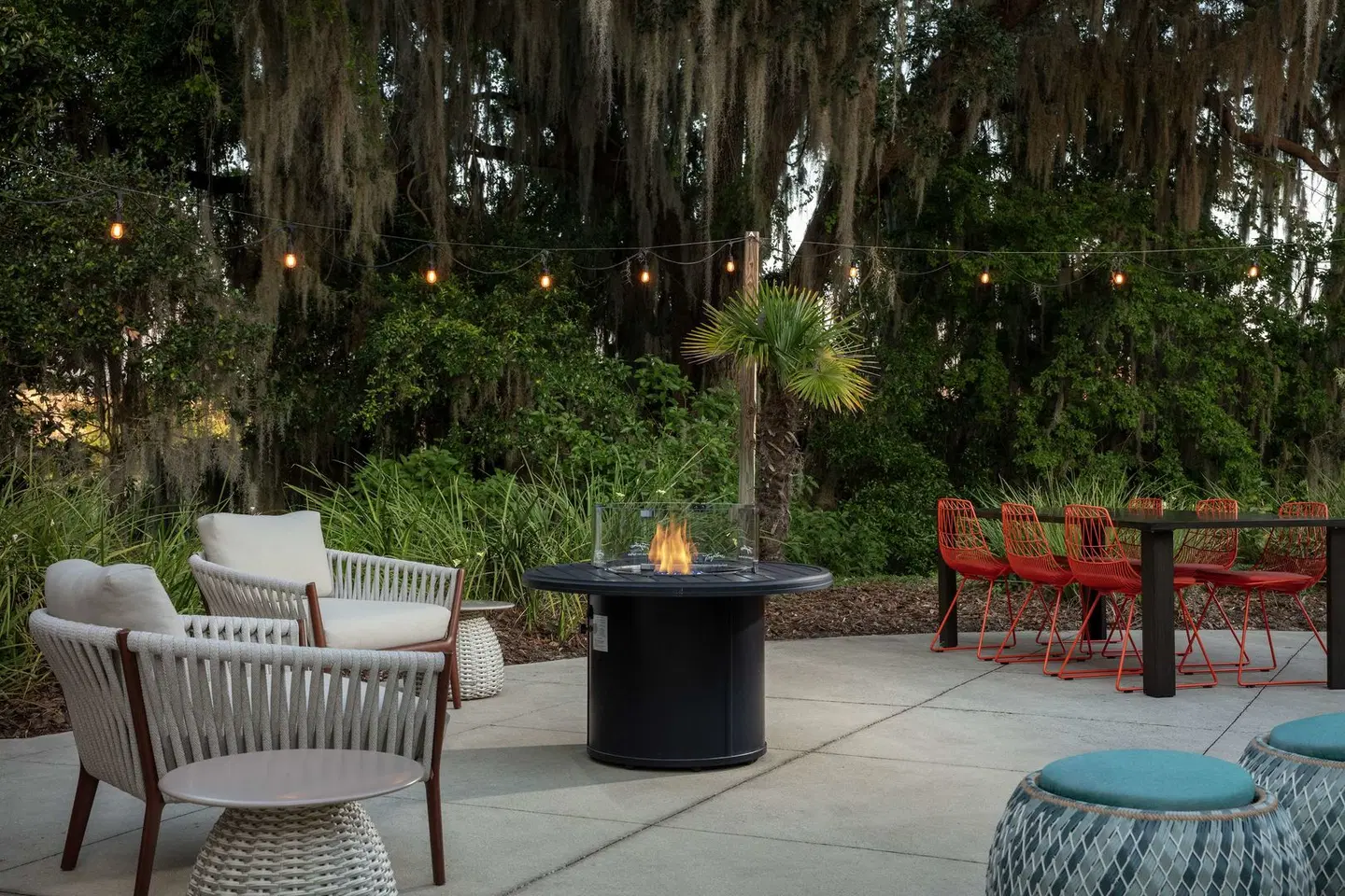 Hilton Garden Inn Gainesville Terrasse