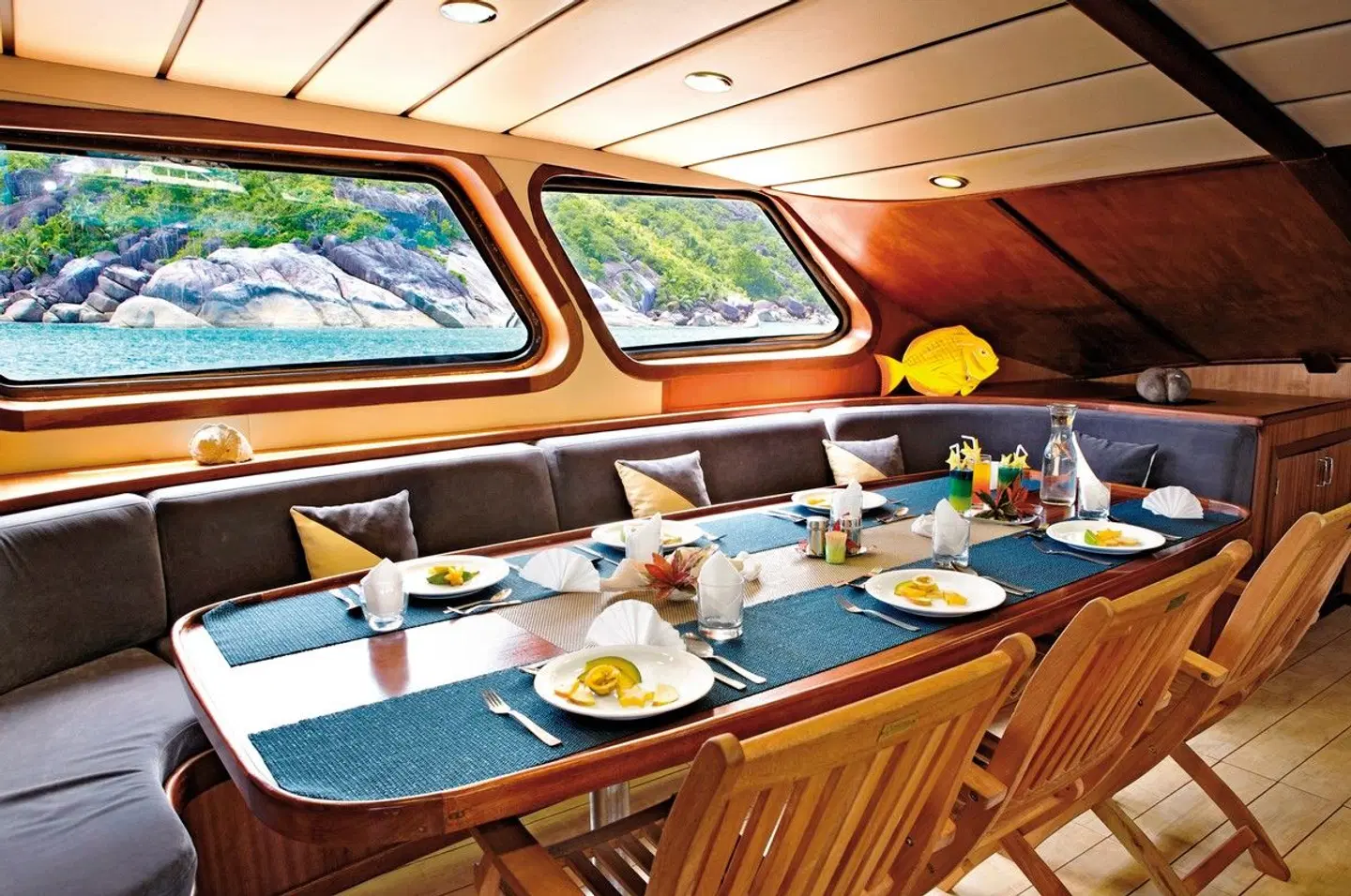 Seychellen Segeltörn & Strandtage Restaurant