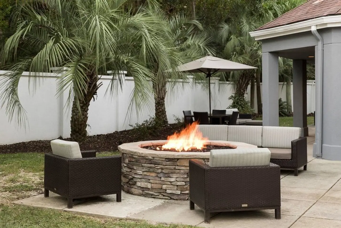 Courtyard by Marriott Pensacola Terrasse