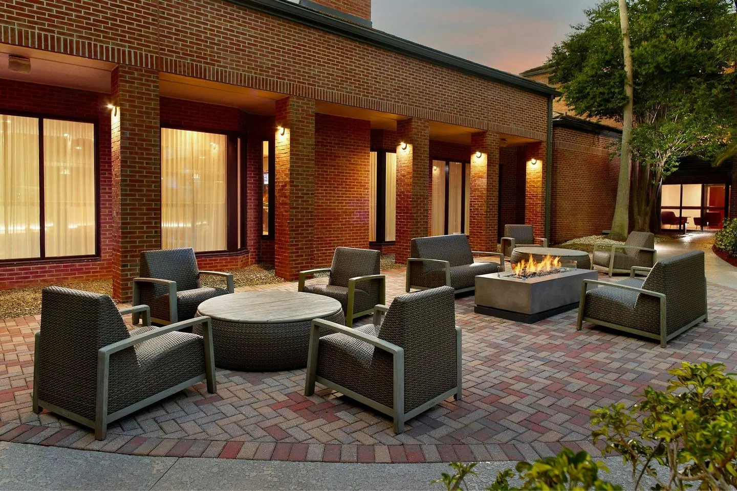 Courtyard by Marriott Fort Lauderdale Plantation Terrasse