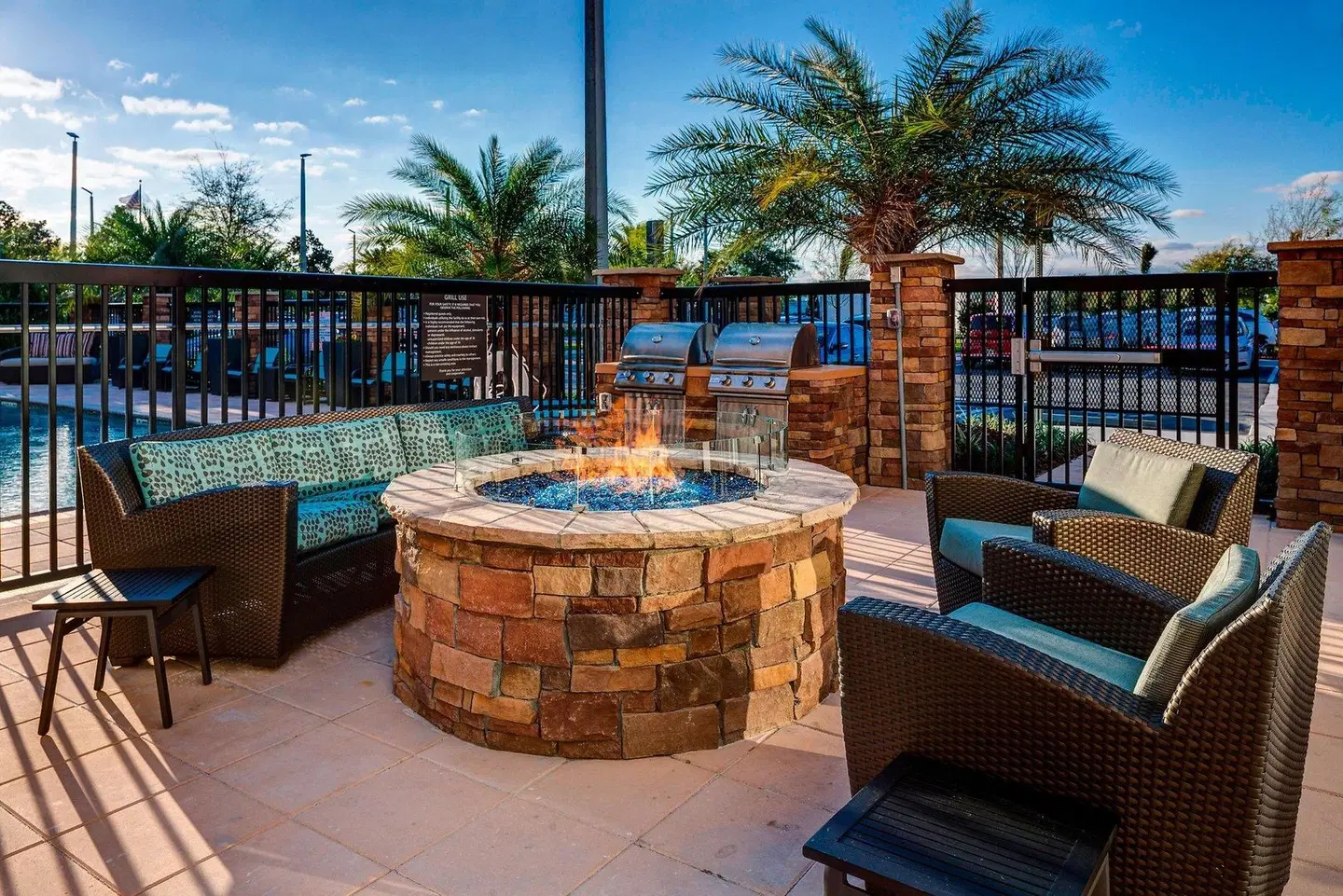 Residence Inn by Marriott Jacksonville South/Bartram Park Terrasse