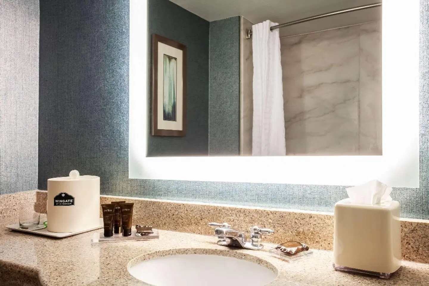 Wingate by Wyndham Orlando International Airport Badezimmer