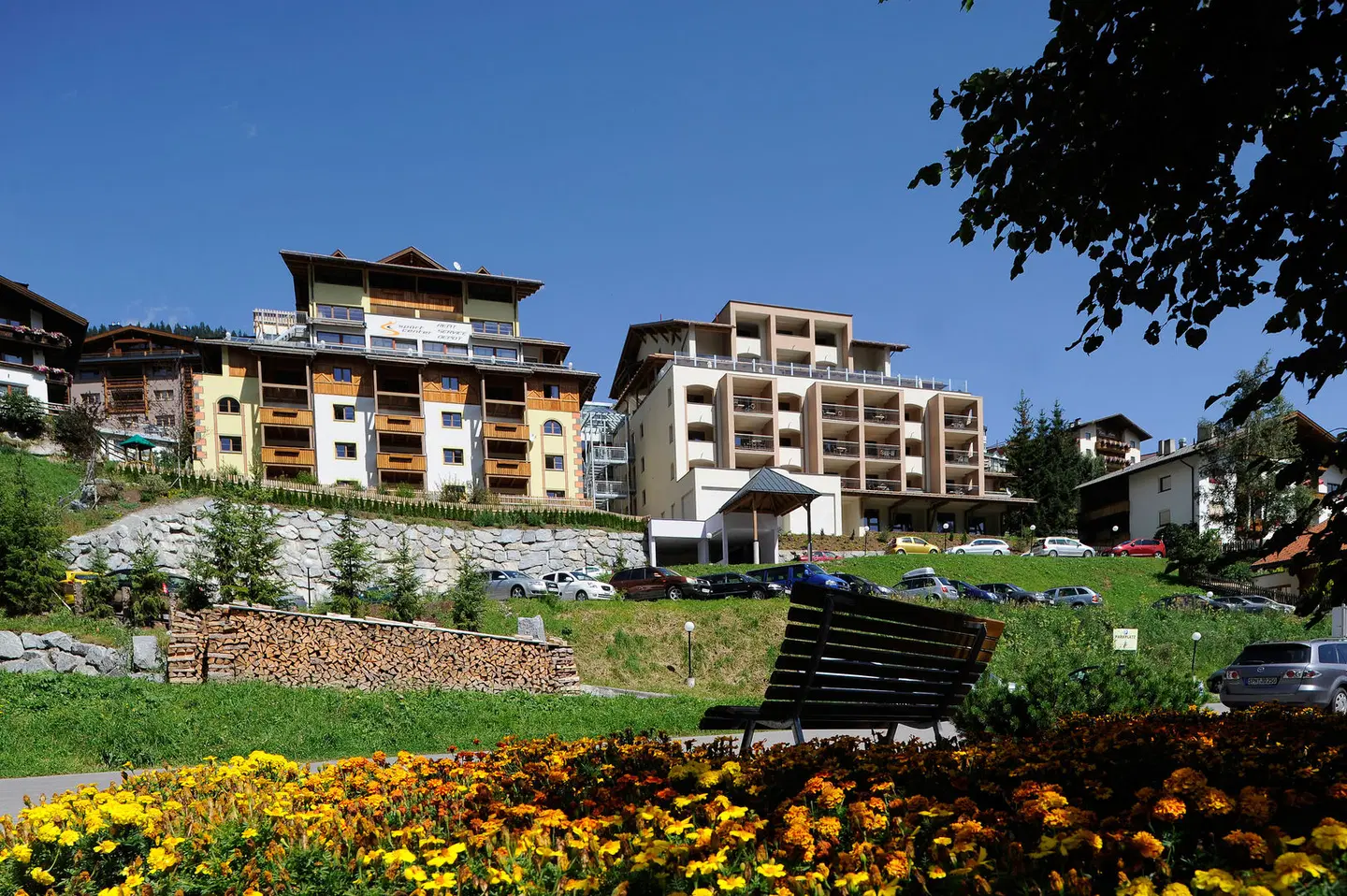 Hotel Alpenjuwel Garni Garten