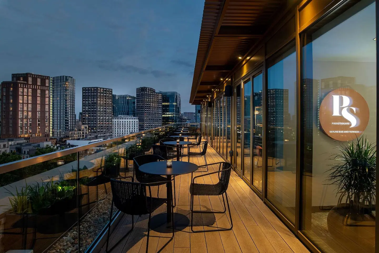 Hyatt Place London City East Terrasse