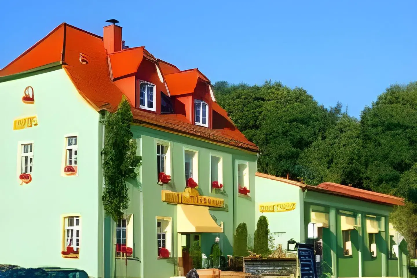Hotel am Schloss EXTERIOR