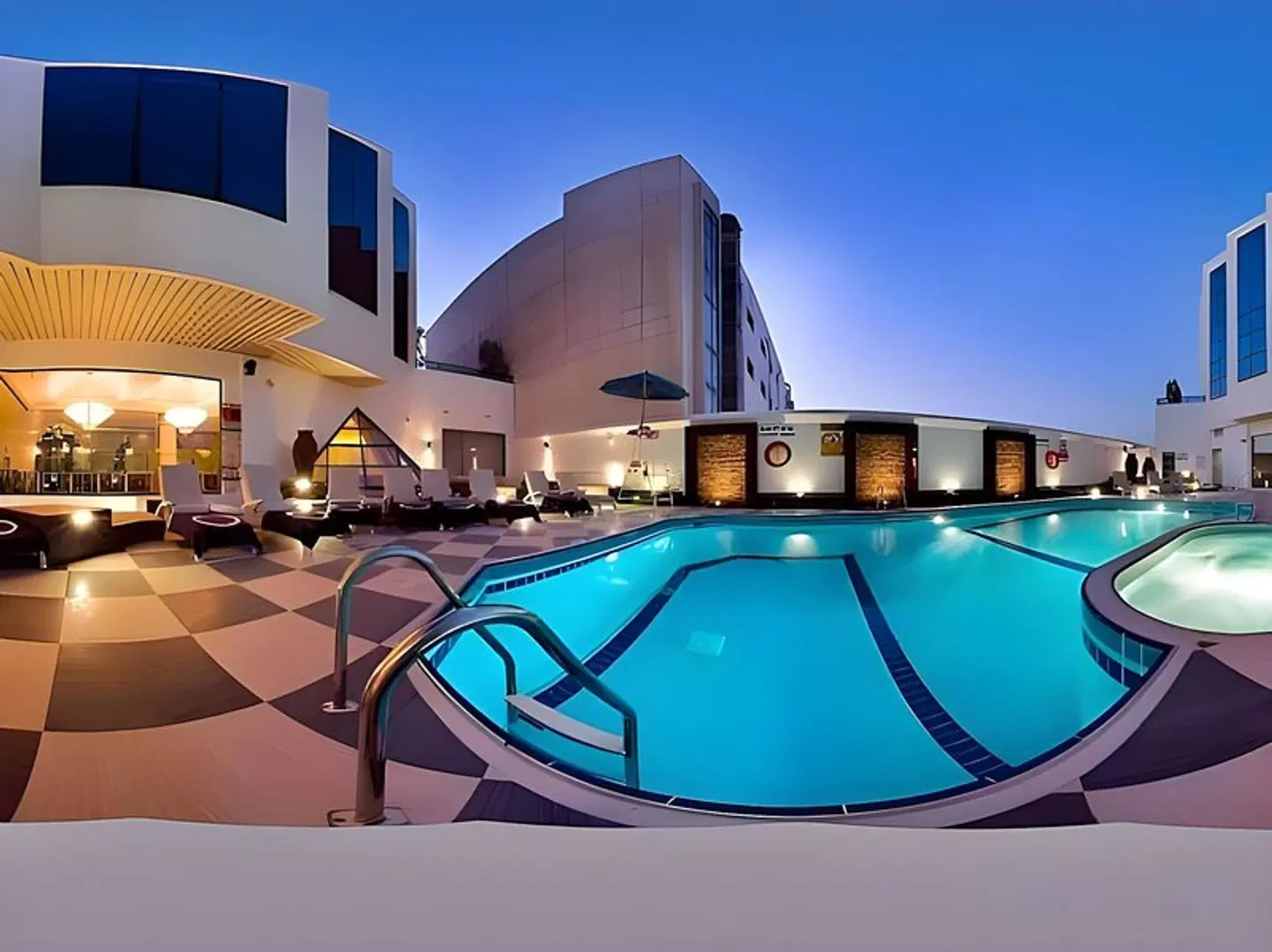 Majestic Cove Hotel Terrasse