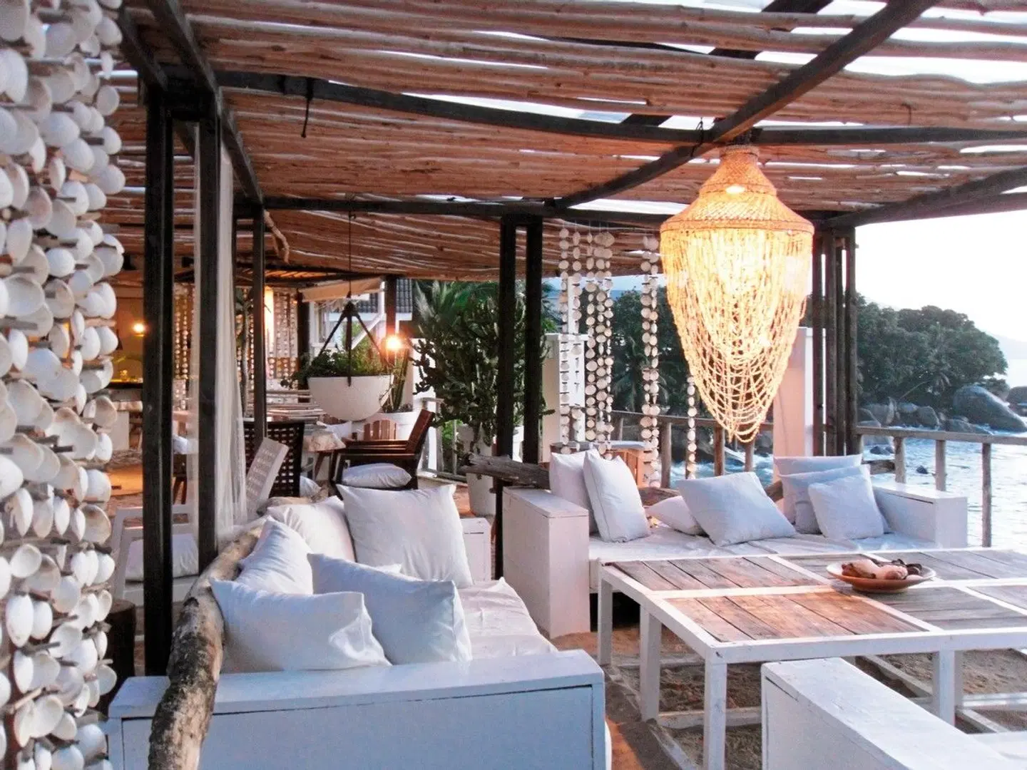 Bliss Hotel Seychelles Terrasse