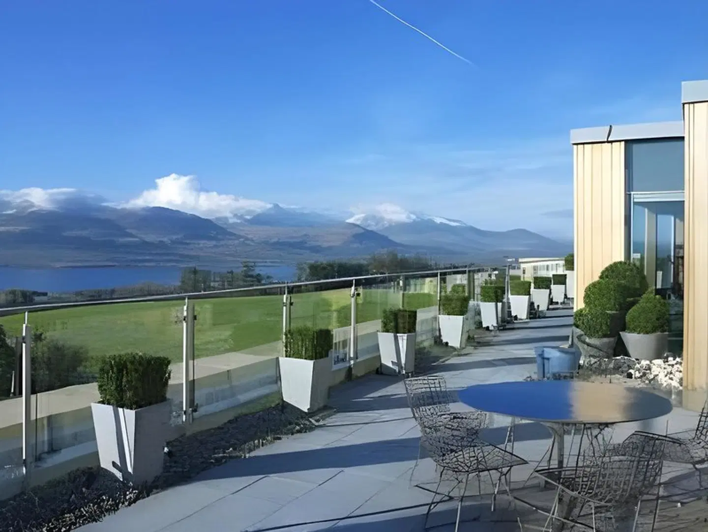 Aghadoe Heights Hotel & Spa Terrasse
