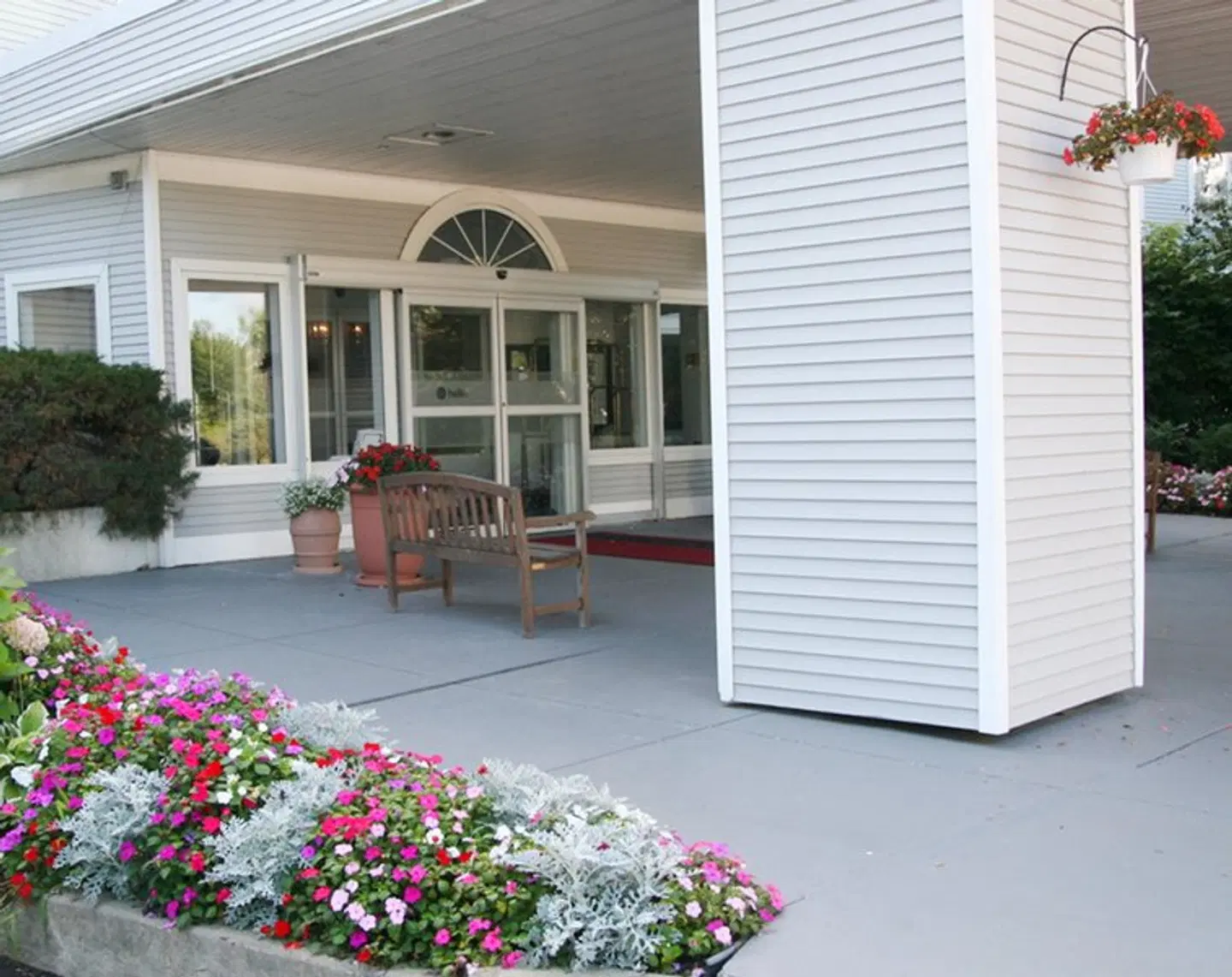 Hampton Inn Colchester Terrasse
