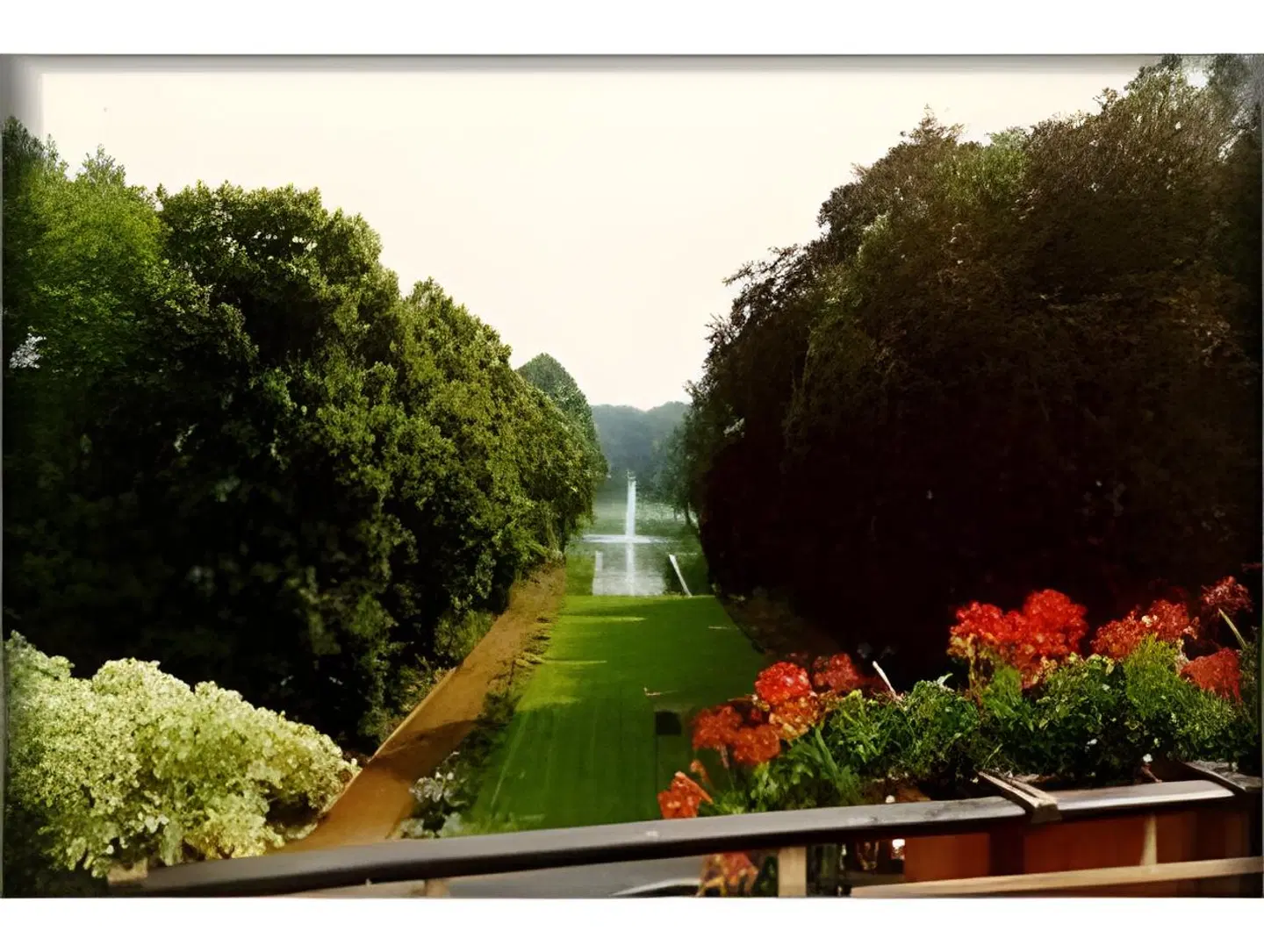 Schloß Teutschenthal Terrasse