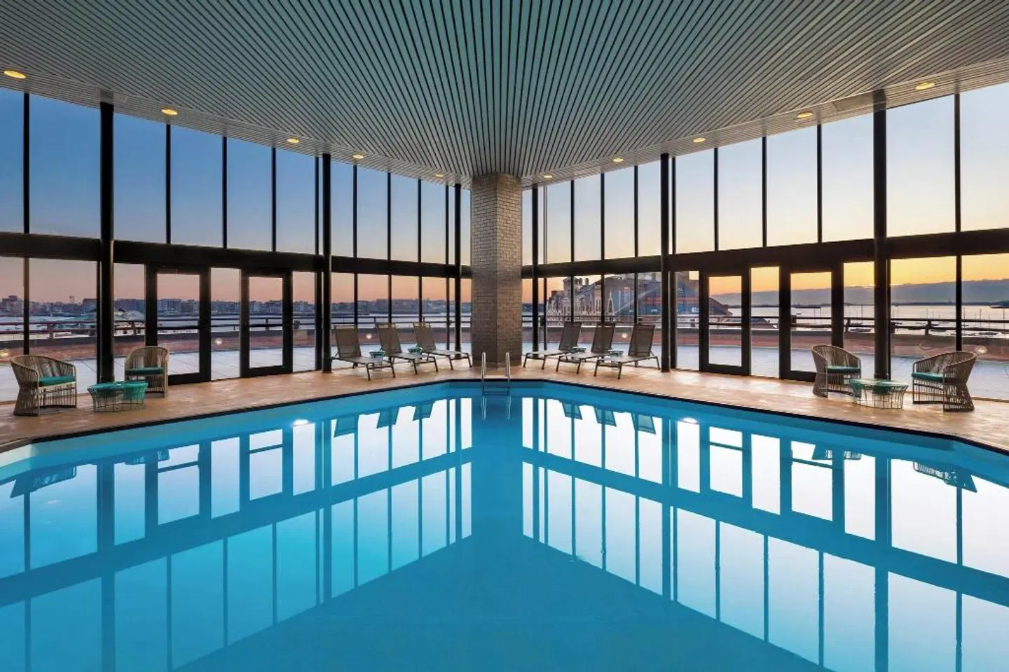 Boston Marriott Long Wharf Hallenbad