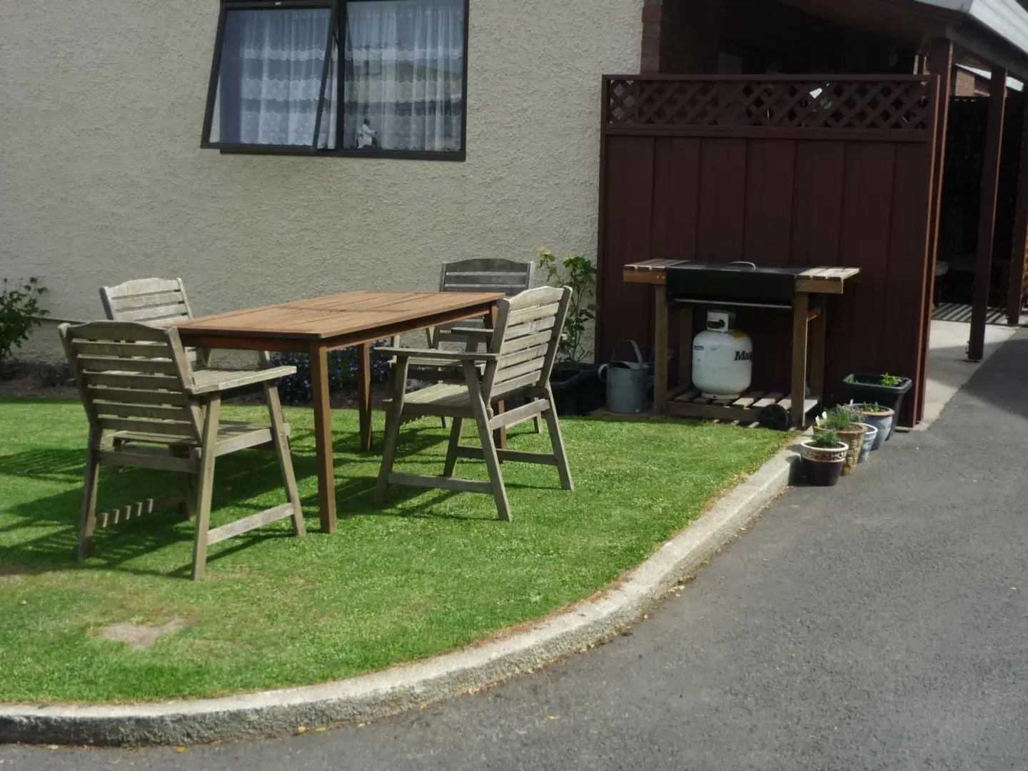 Carisbrook Motel Terrasse