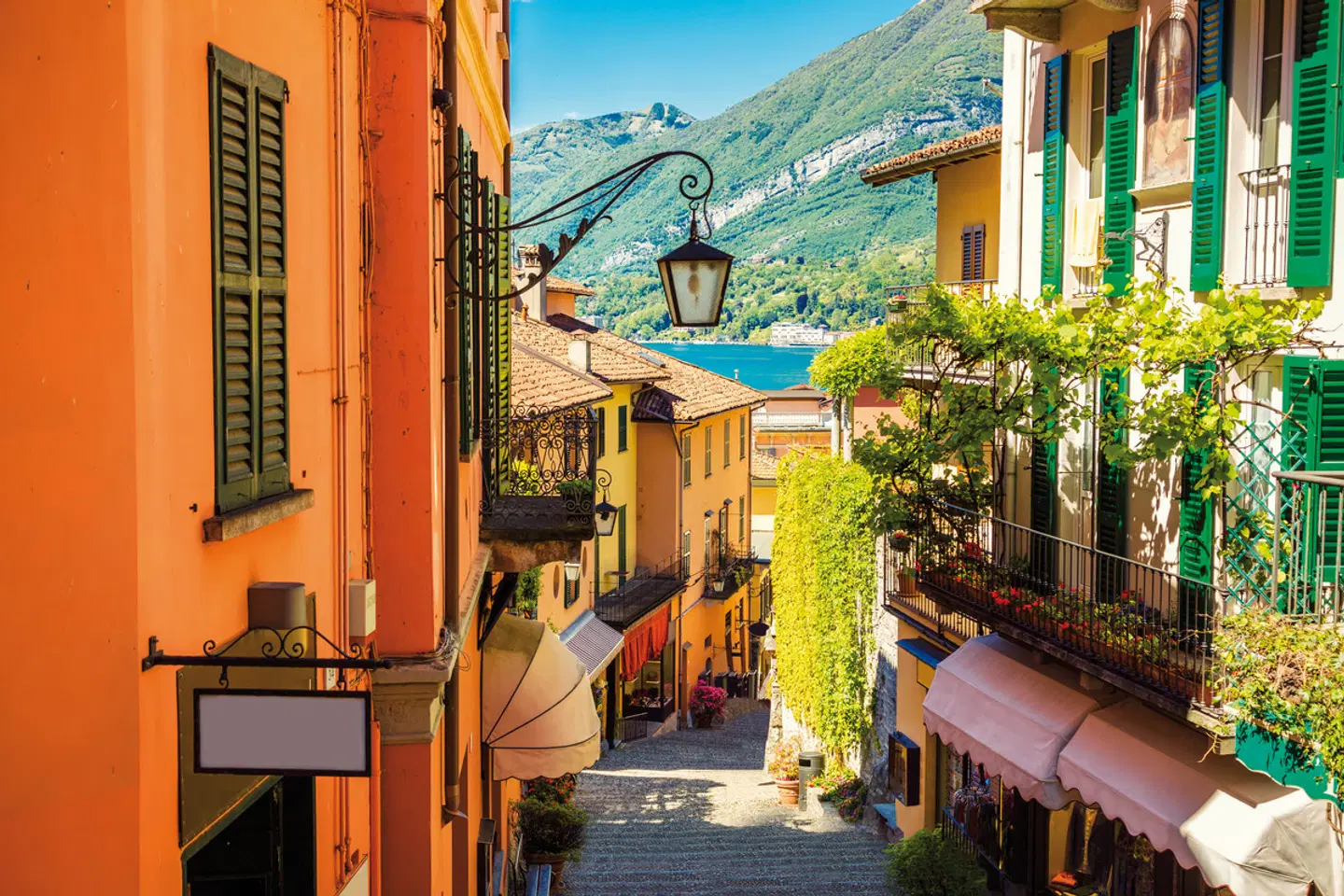 Zugspecial Rheingold - Lago Maggiore (Hotel Milan et Speranza) Terrasse