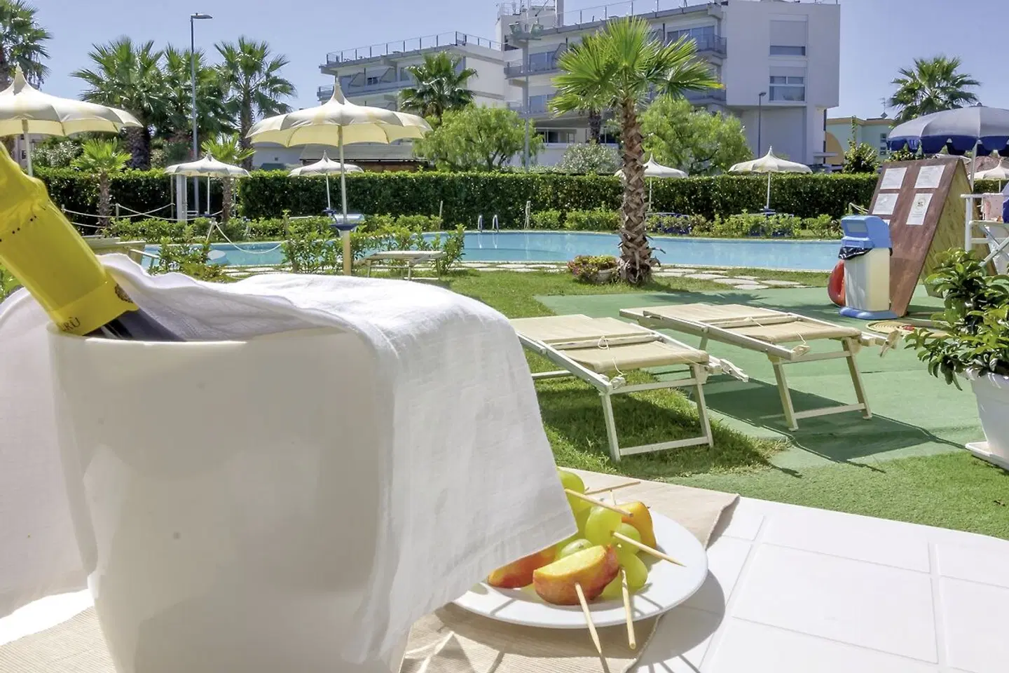 SeaPark Resort & Spa Terrasse