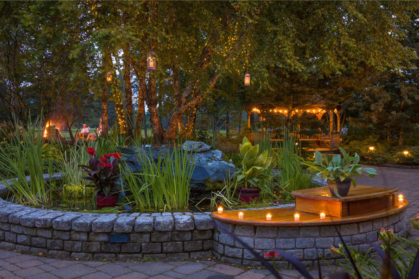 Lake Morey Resort Fairlee Terrasse
