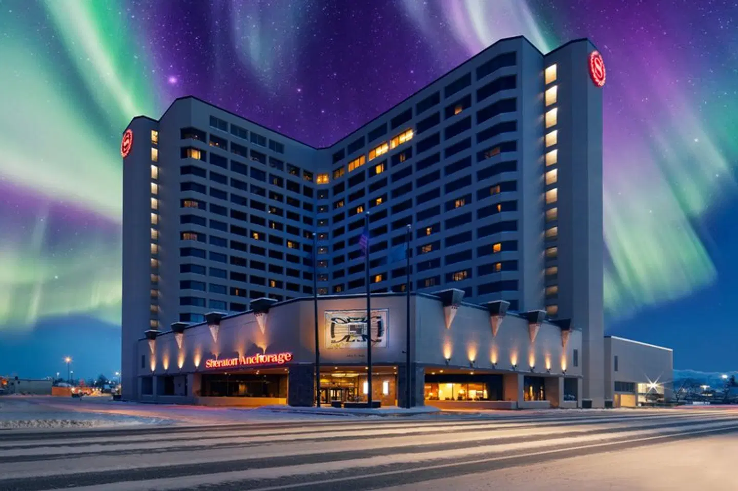 Sheraton Anchorage Hotel & Spa EXTERIOR