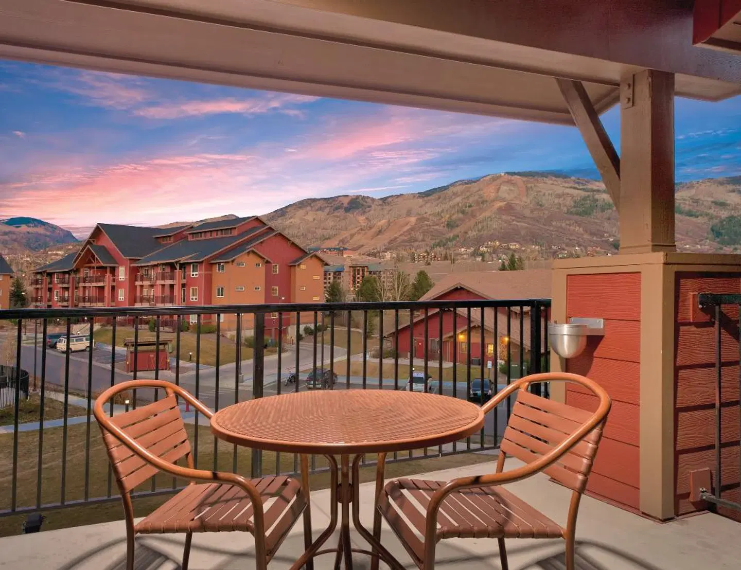 Wyndham Steamboat Springs Terrasse