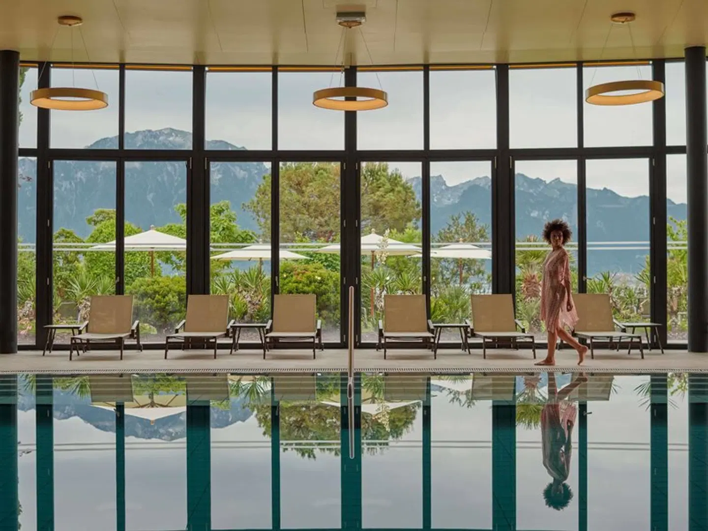 Fairmont Le Montreux Palace Hallenbad