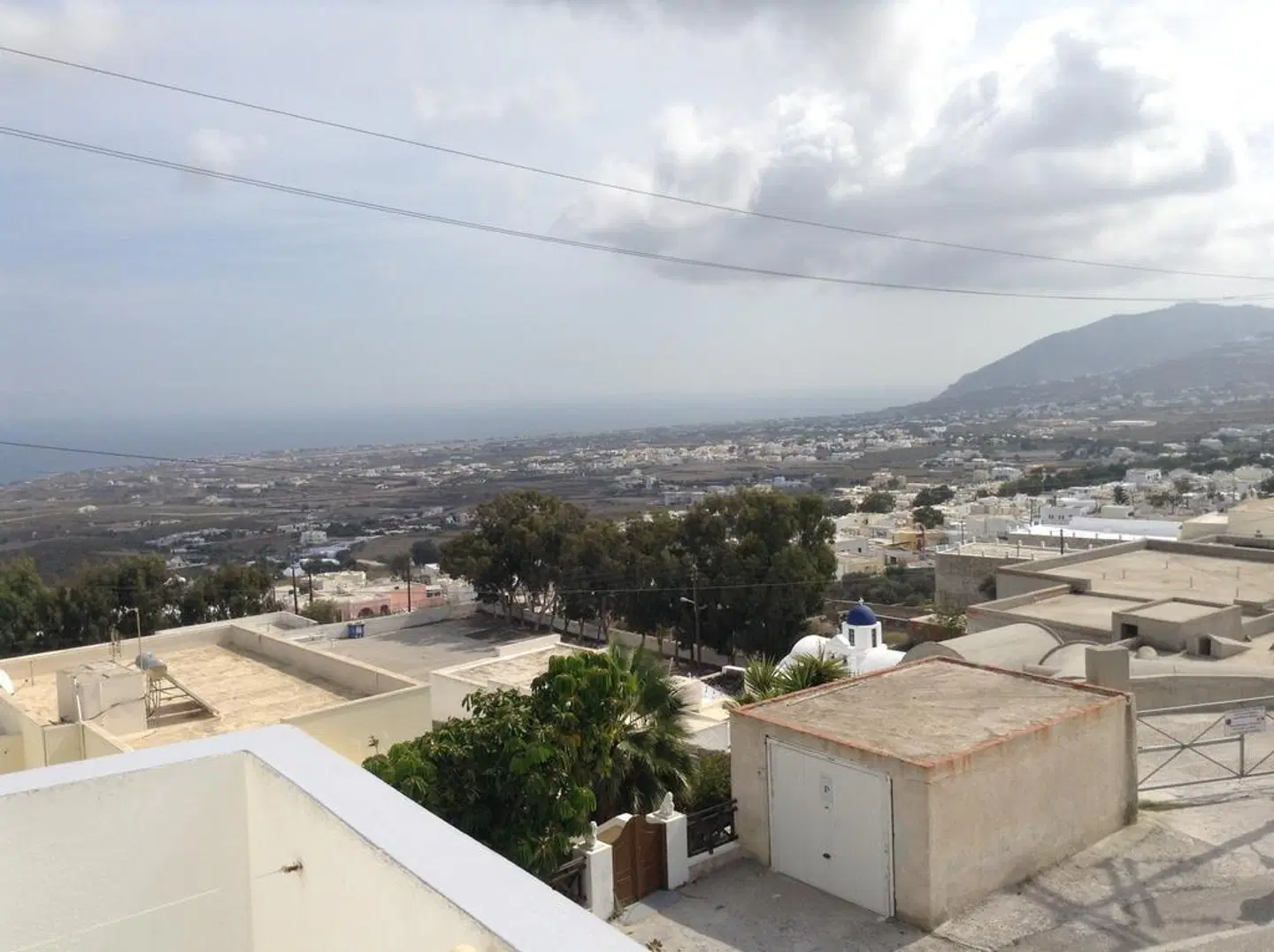 King Thiras Hotel Terrasse