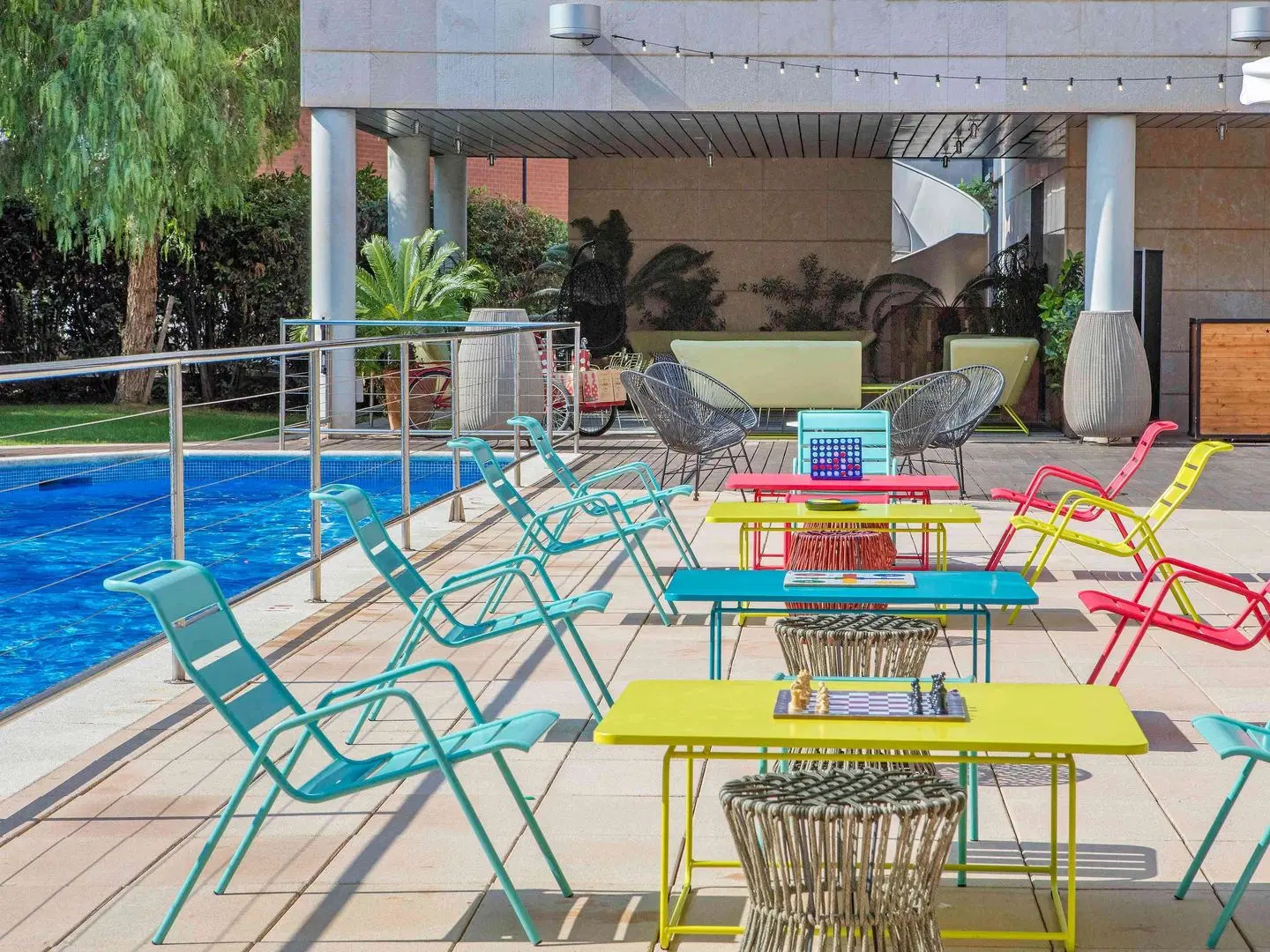 Novotel Barcelona Cornella Hotel Hallenbad