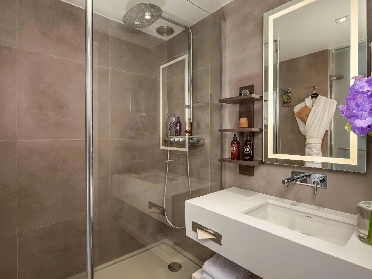Novotel Paris les Halles Badezimmer