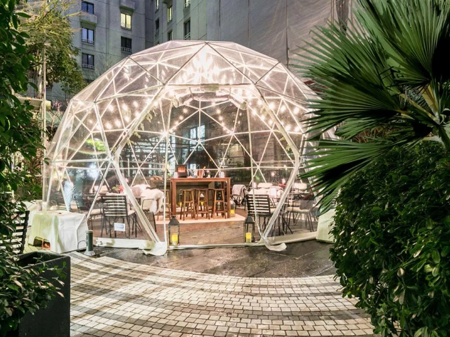 Novotel Paris les Halles Garten