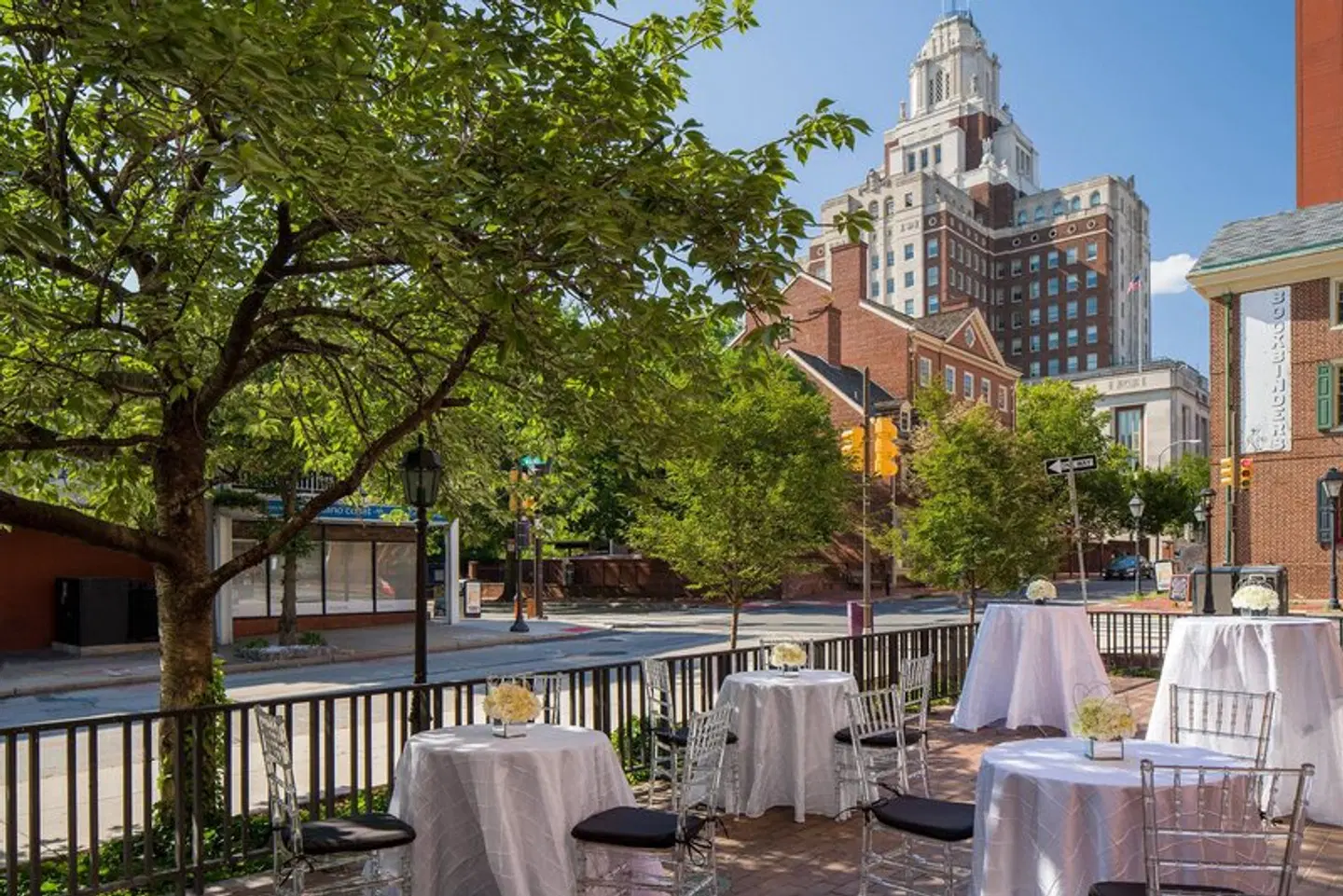 Philadelphia Marriott Old City Terrasse