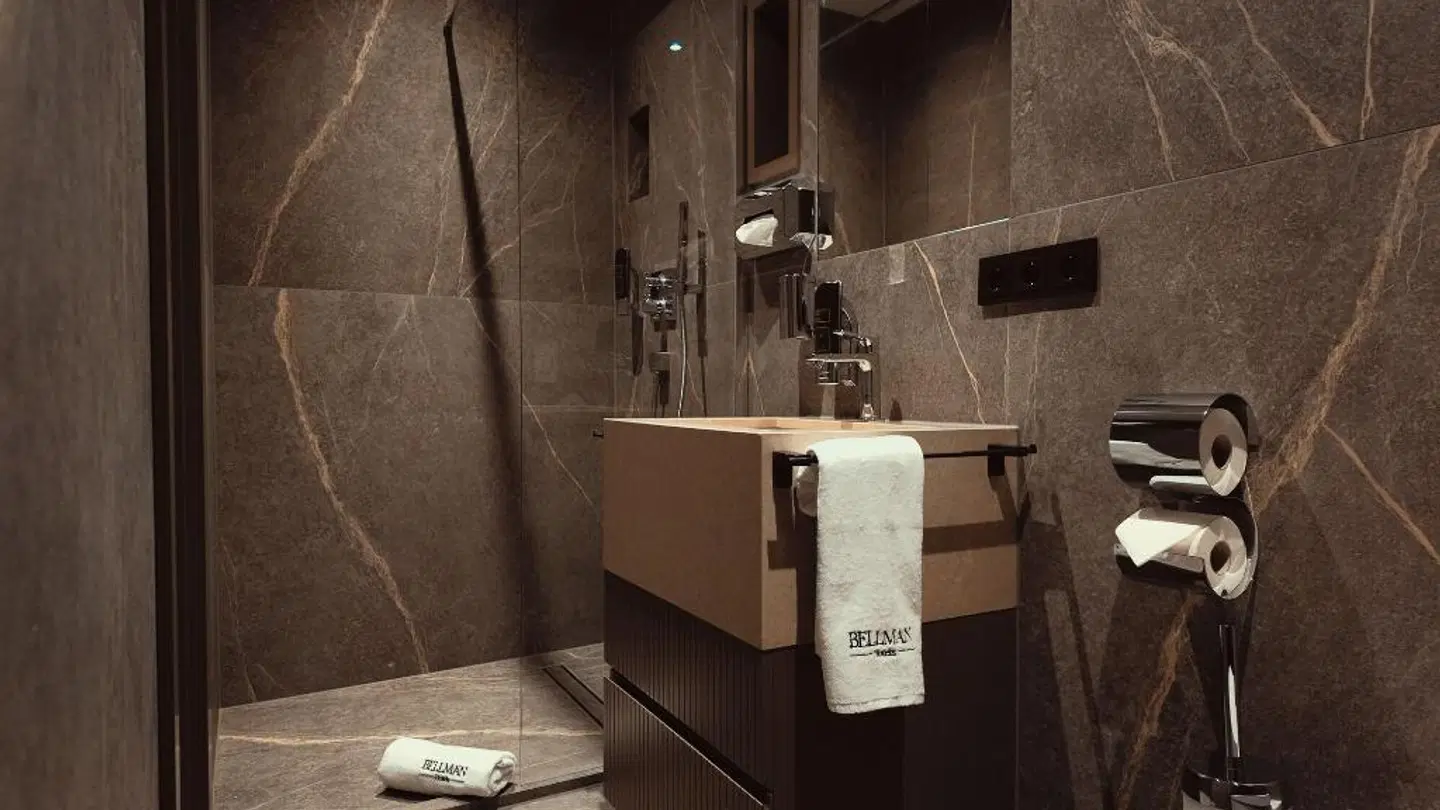Bellman Hotel Badezimmer